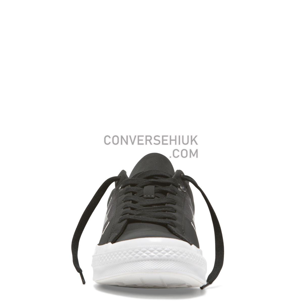 Converse One Star Flight School Low Top Black Black/Almost Black/White 165059 Shoes