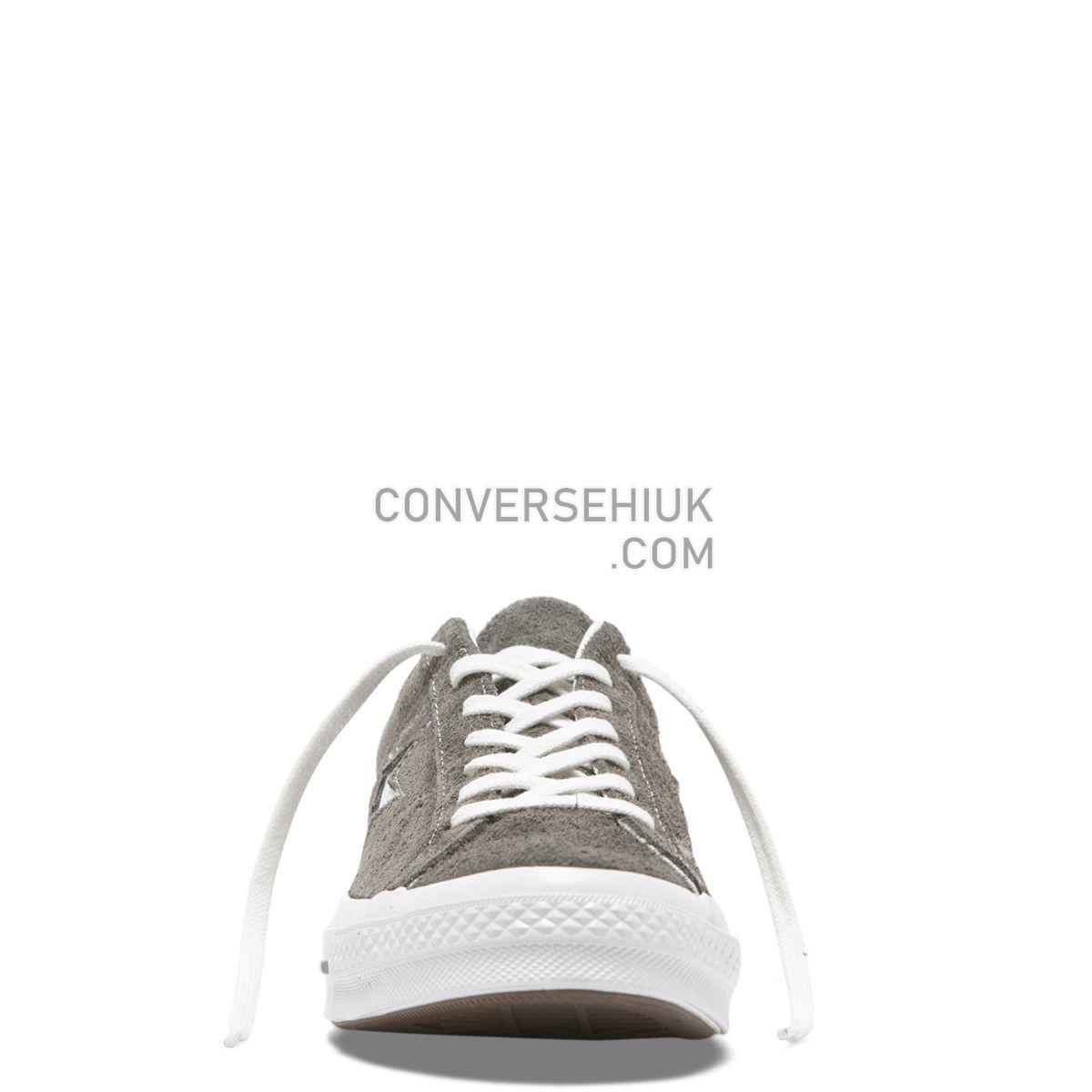 Converse One Star Vintage Suede Low Top Carbon Grey Carbon Grey/White/Black 165034 Shoes