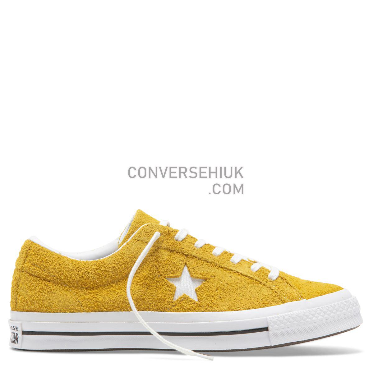 Converse One Star Vintage Suede Low Top Gold Dart Gold Dart/White/Black 165033 Shoes