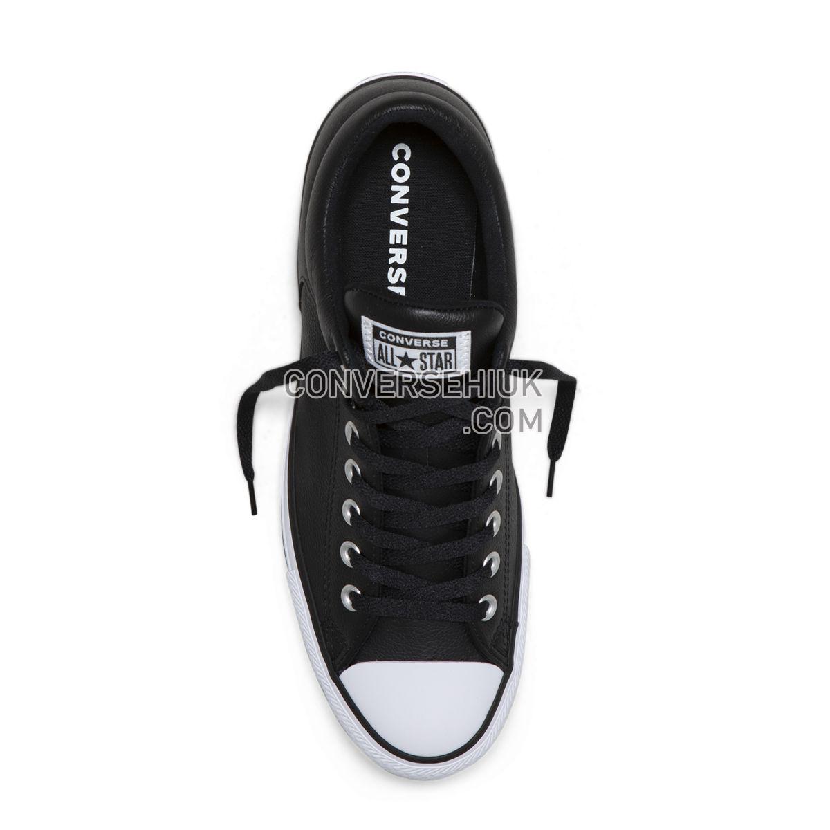 Converse Chuck Taylor All Star High Street Low Top Black Black/Black/White 149430 Shoes