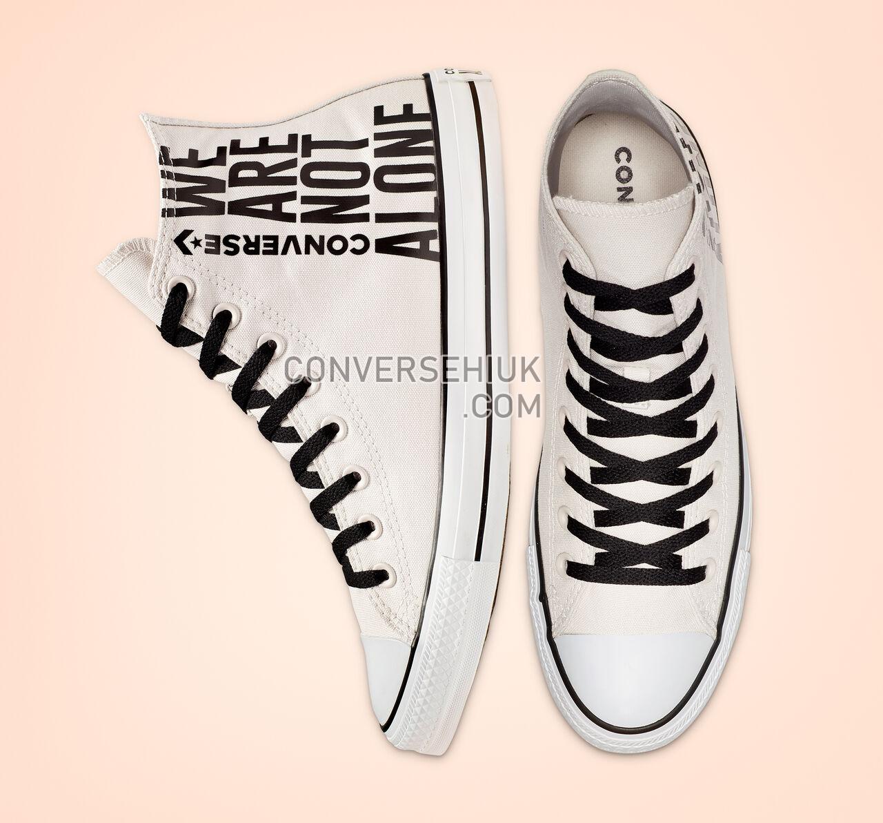 Converse Chuck Taylor All Star We Are Not Alone High Top Pale Putty/Black/White 165468F Shoes