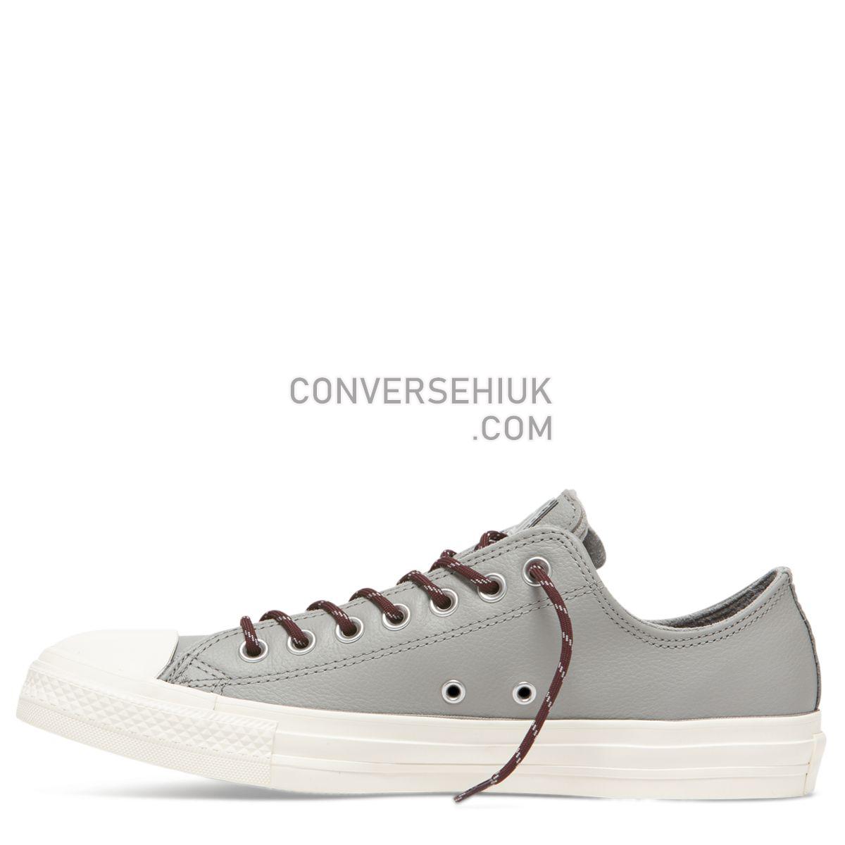 Converse Chuck Taylor All Star Limo Leather Low Top Dolphin Dolphin/Dark Burgunday/Egret 163341 Shoes