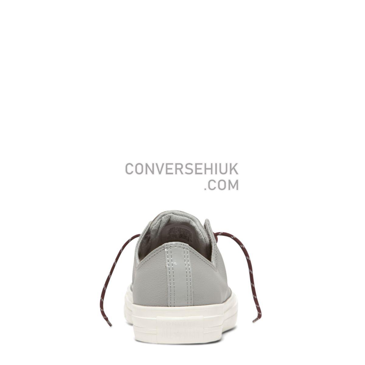 Converse Chuck Taylor All Star Limo Leather Low Top Dolphin Dolphin/Dark Burgunday/Egret 163341 Shoes