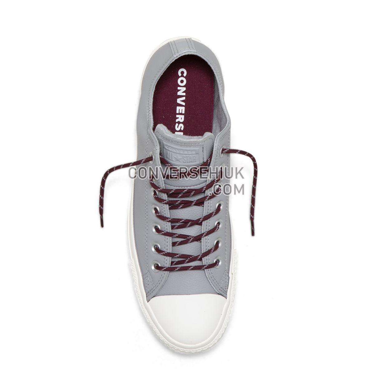 Converse Chuck Taylor All Star Limo Leather Low Top Dolphin Dolphin/Dark Burgunday/Egret 163341 Shoes