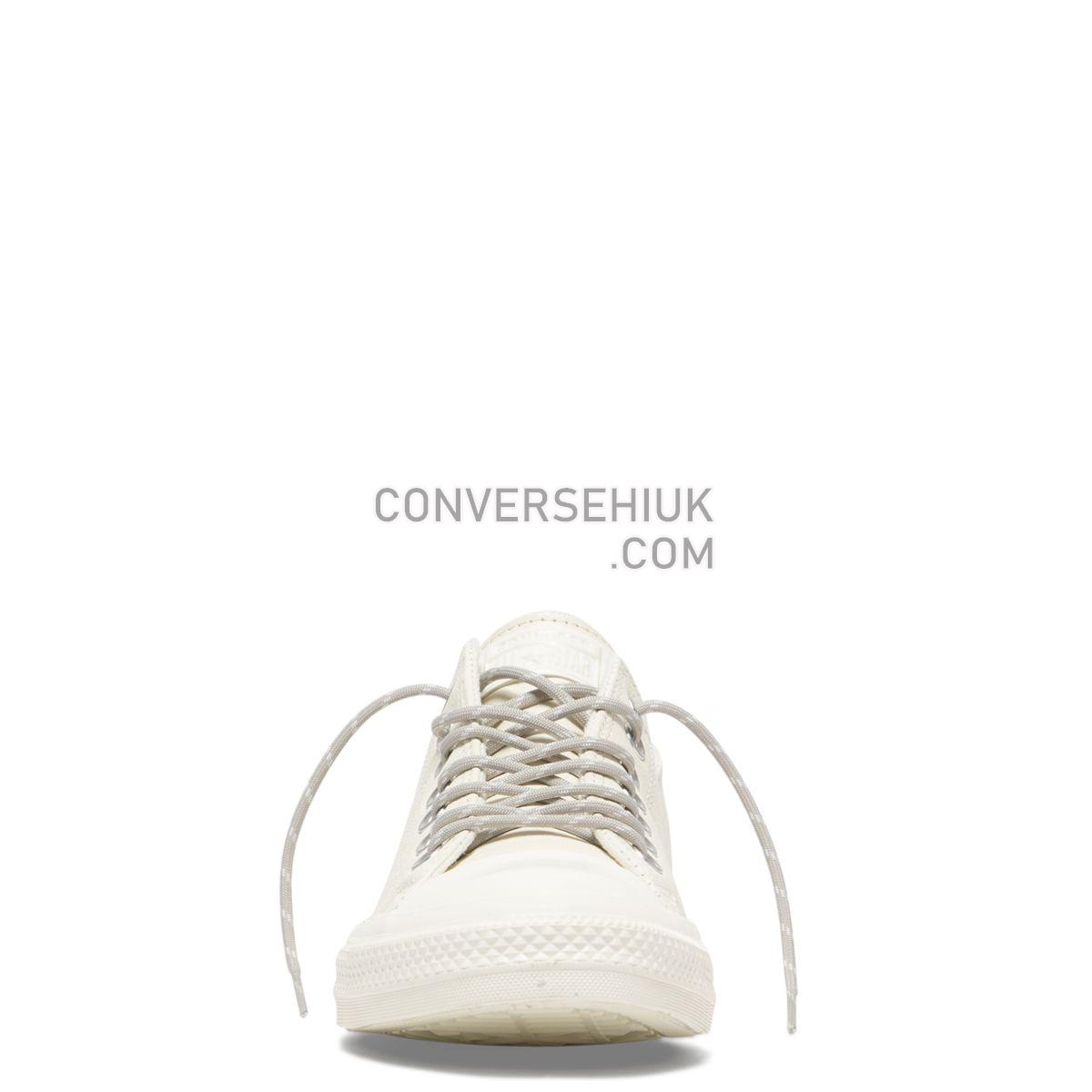 Converse Chuck Taylor All Star Limo Leather Low Top Egret Egret/Papyrus/Egret 163342 Shoes