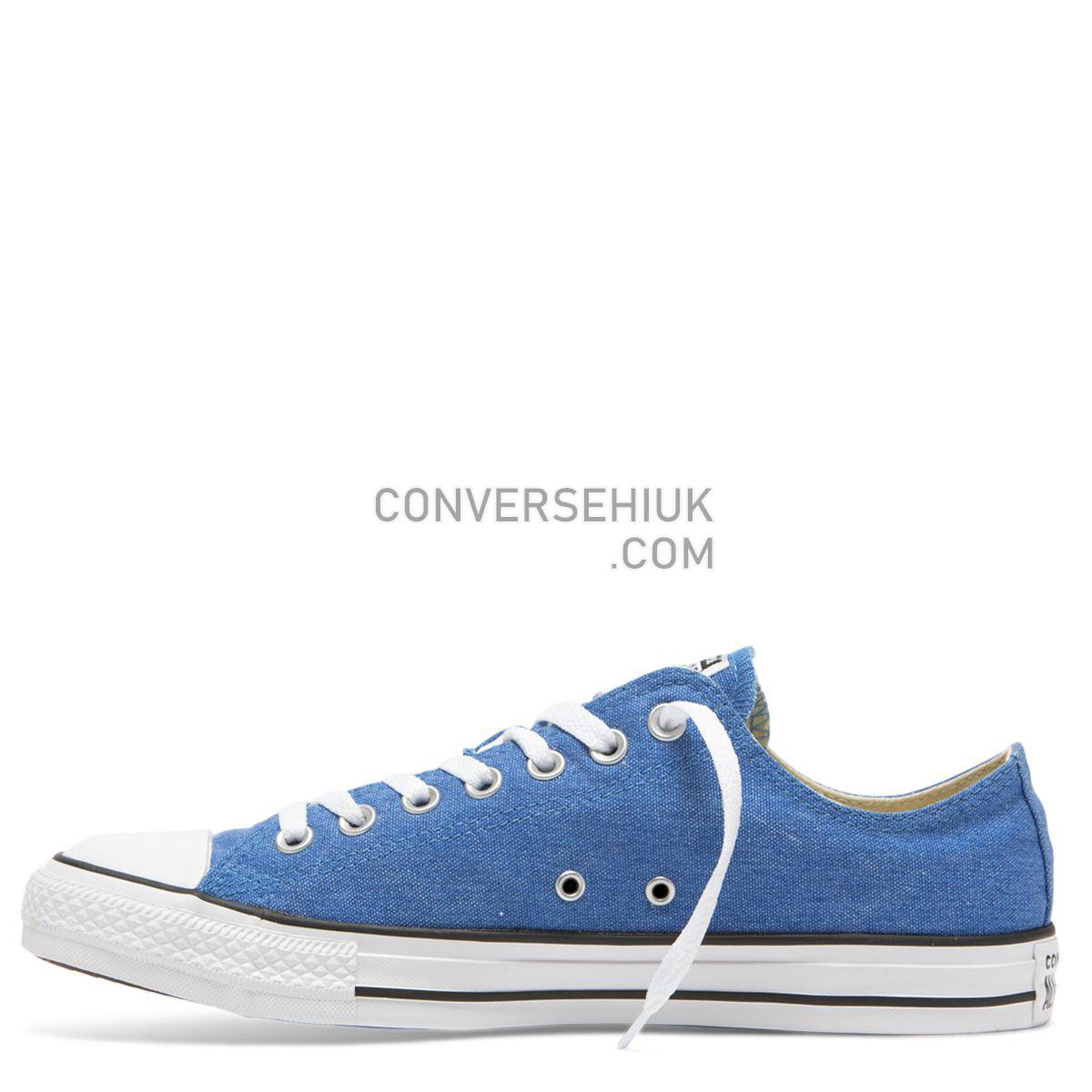 Converse Chuck Taylor Washed Ashore Low Top Totally Blue Totally Blue/White/Black 164288 Shoes