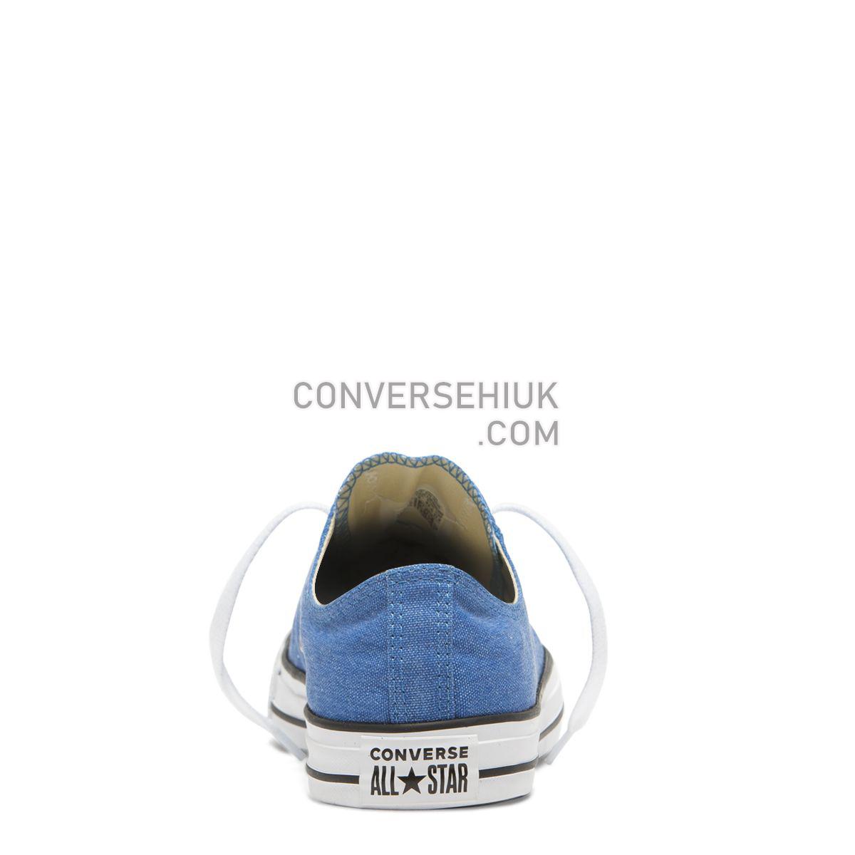 Converse Chuck Taylor Washed Ashore Low Top Totally Blue Totally Blue/White/Black 164288 Shoes