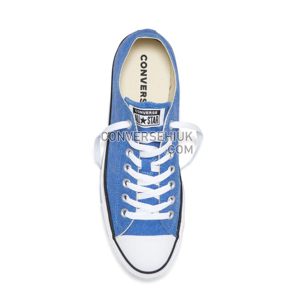 Converse Chuck Taylor Washed Ashore Low Top Totally Blue Totally Blue/White/Black 164288 Shoes