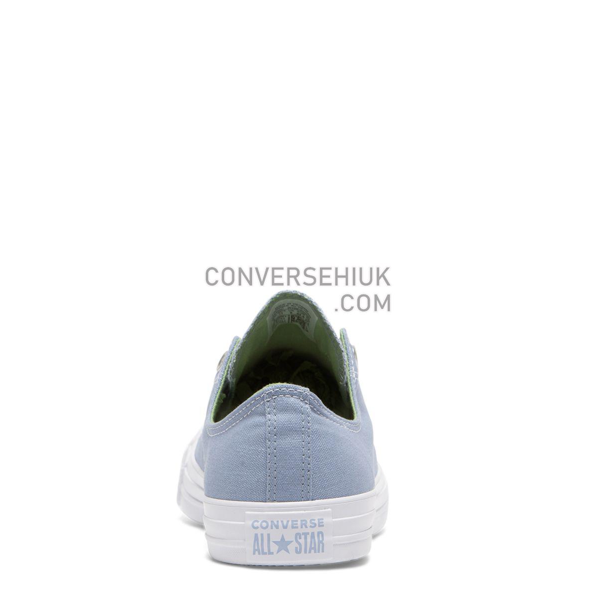 Converse Chuck Taylor All Star Season Slip Low Top Indigo Fog Indigo Fog/Peat Moss/White 164305 Shoes