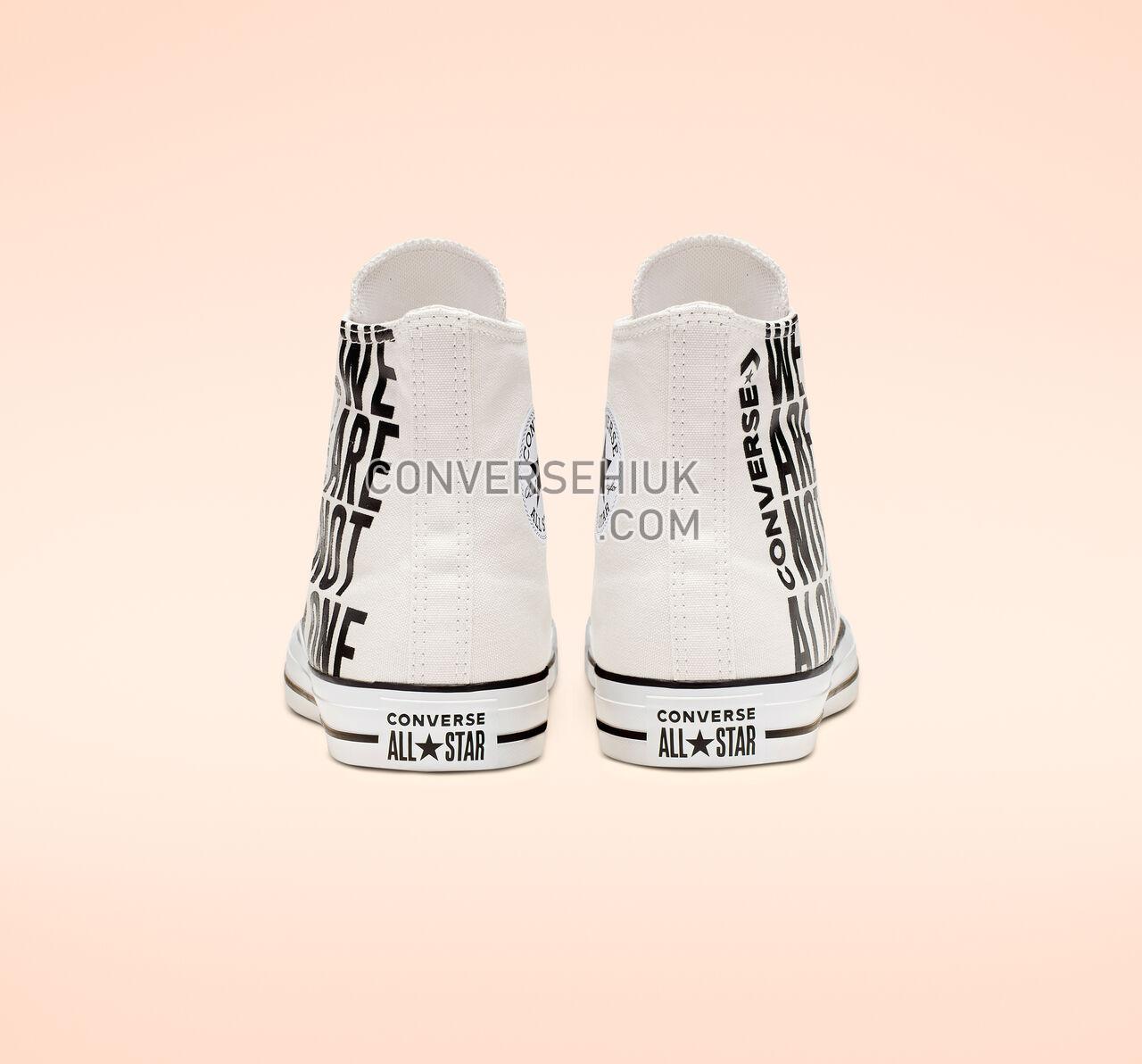 Converse Chuck Taylor All Star We Are Not Alone High Top Pale Putty/Black/White 165468F Shoes