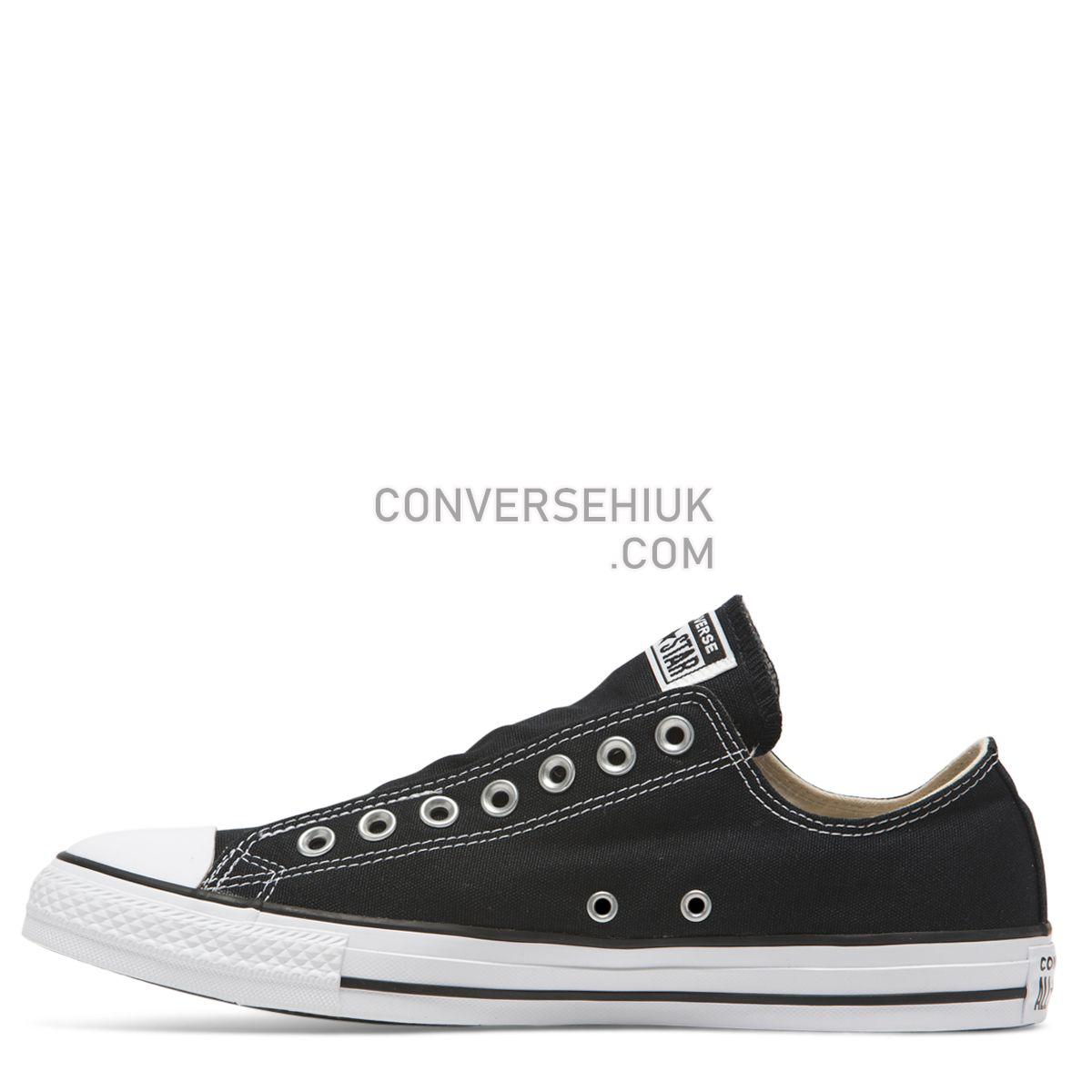 Converse Chuck Taylor All Star Seasonal Slip Low Top Black Black/White/Black 164300 Shoes