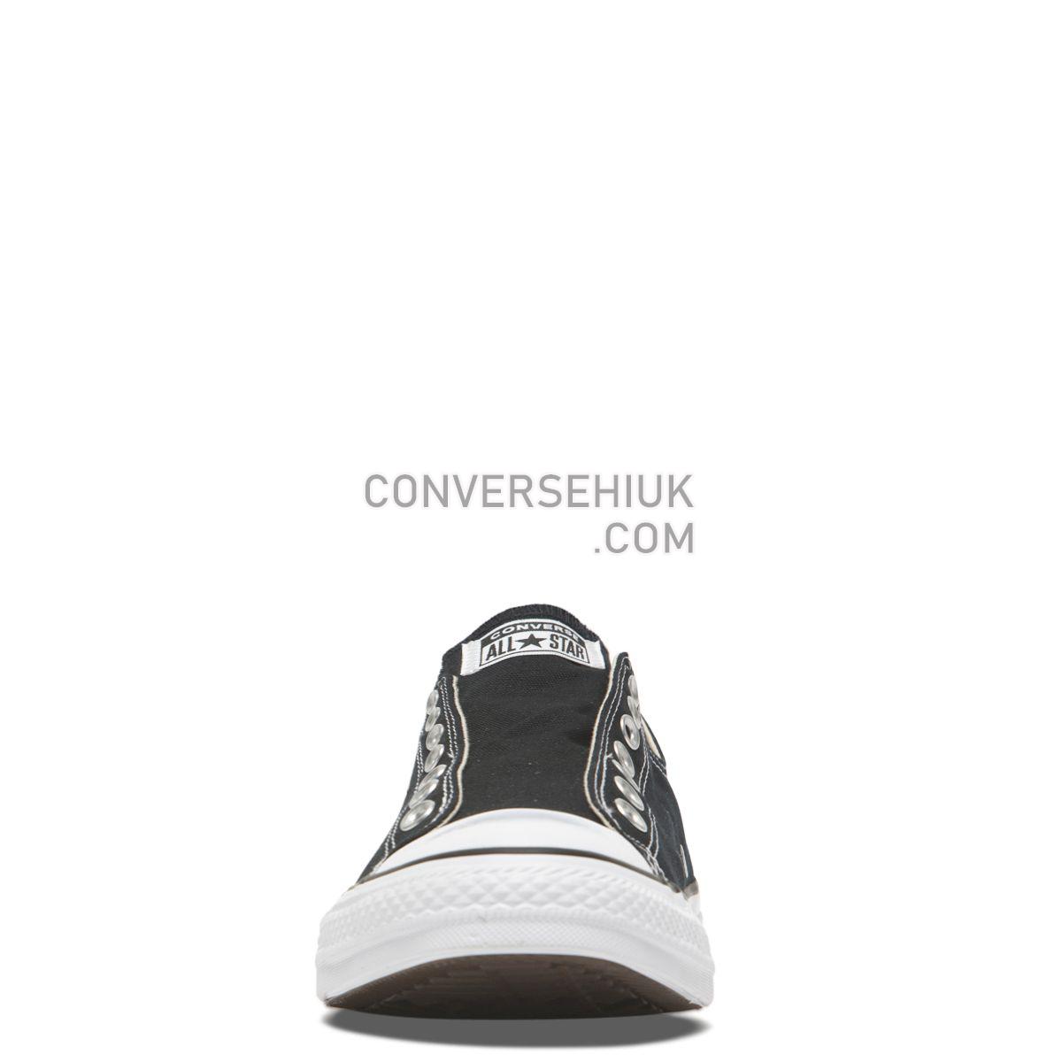 Converse Chuck Taylor All Star Seasonal Slip Low Top Black Black/White/Black 164300 Shoes