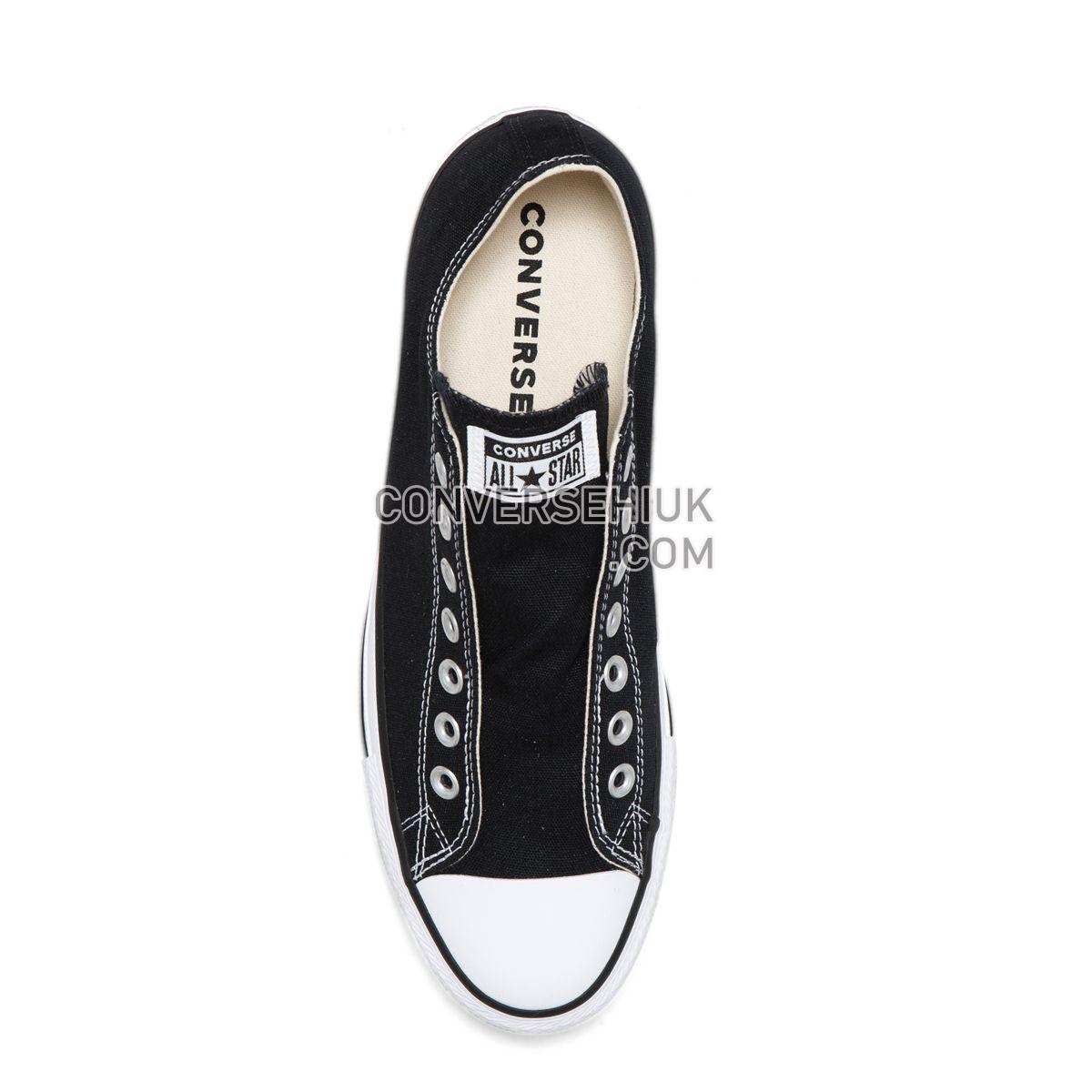 Converse Chuck Taylor All Star Seasonal Slip Low Top Black Black/White/Black 164300 Shoes