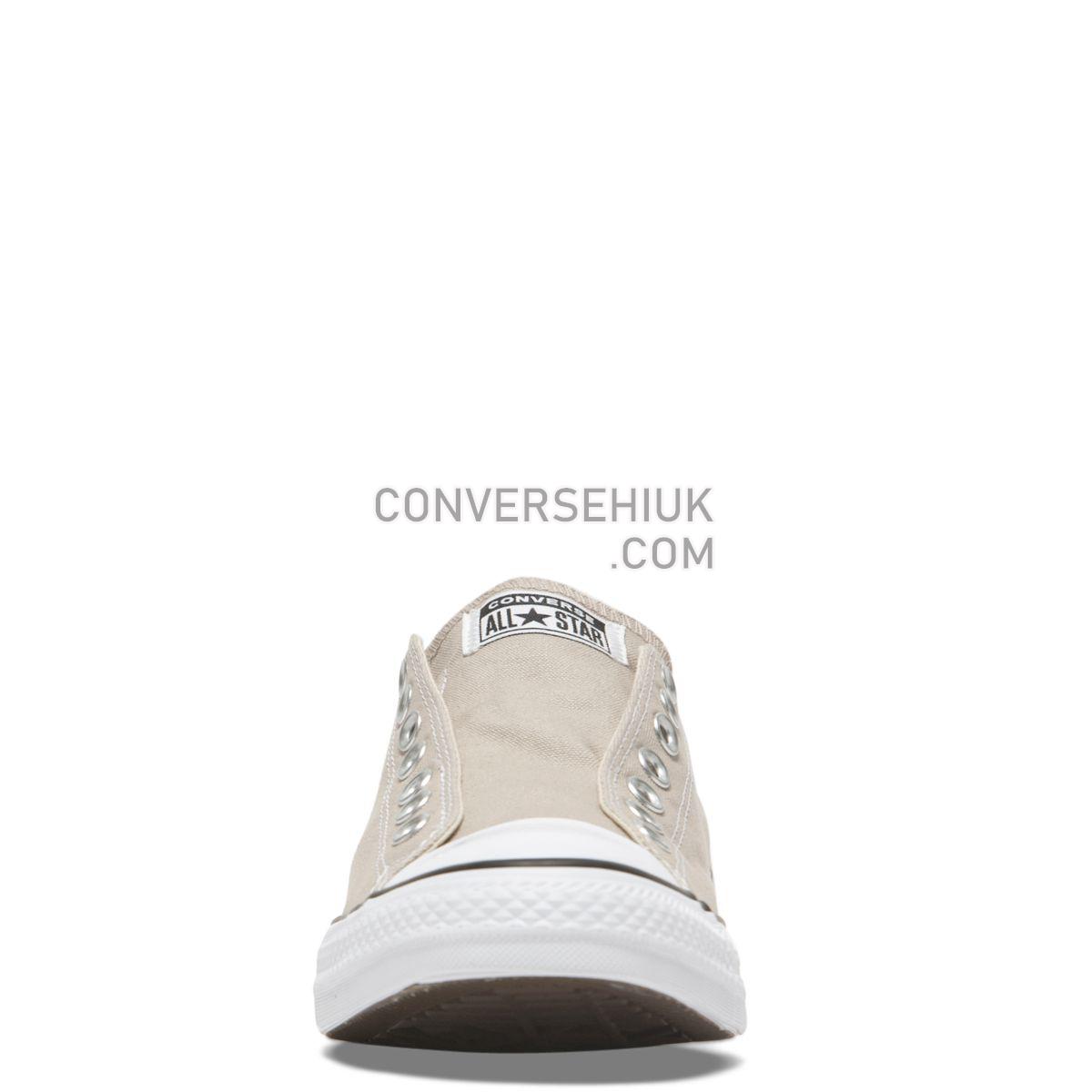 Converse Chuck Taylor All Star Seasonal Slip Low Top Papyrus Papyrus/White/Black 164302 Shoes