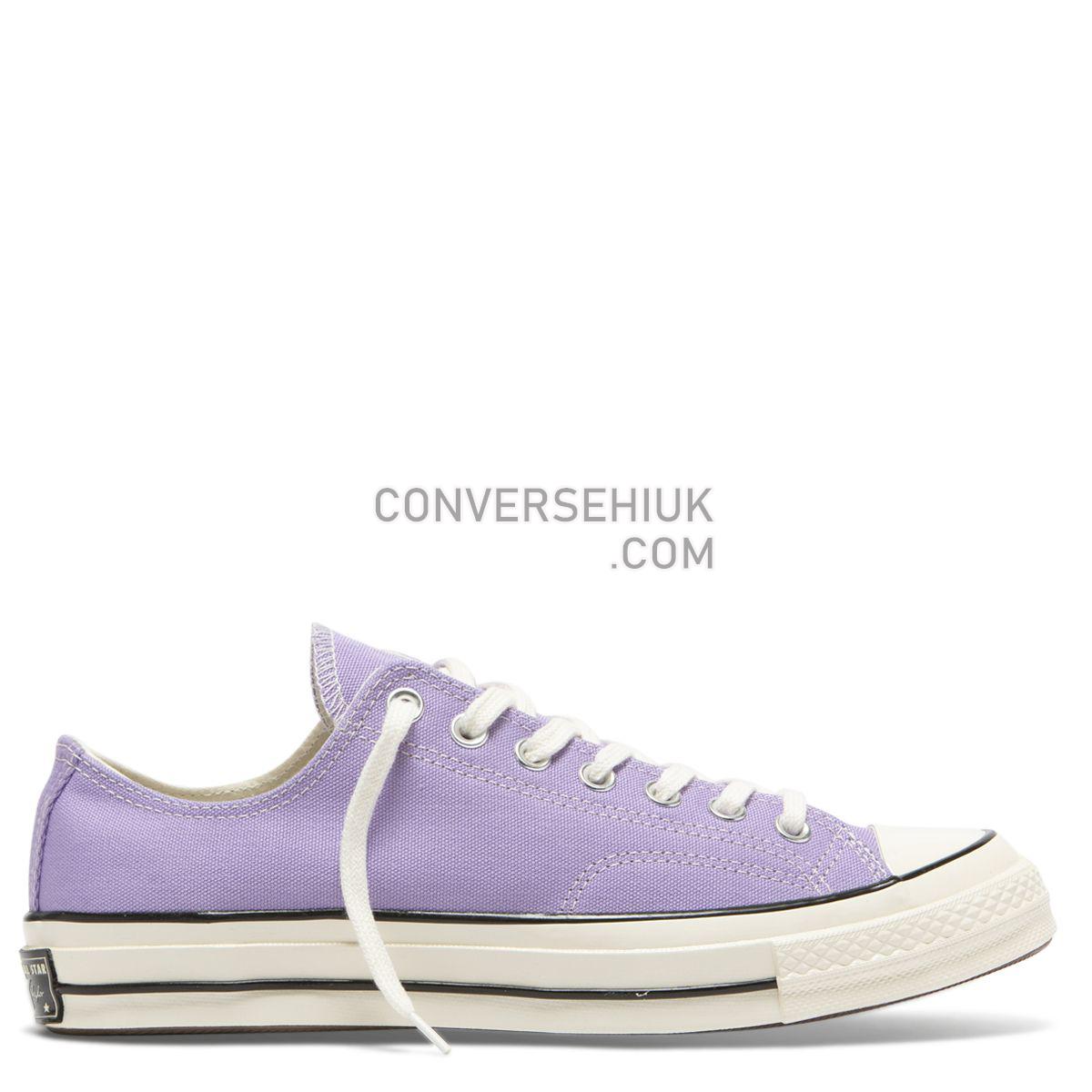 Converse Chuck Taylor All Star 70 Washed Canvas Low Top Washed Lilac Washed Lilac/Egret/Egret 164405 Shoes