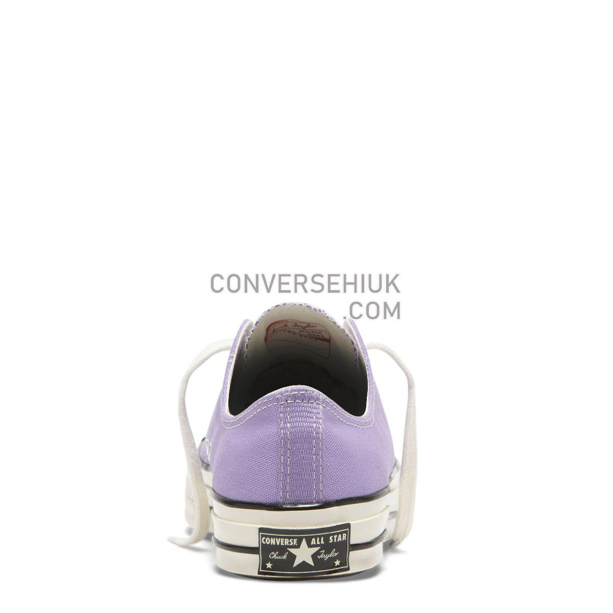 Converse Chuck Taylor All Star 70 Washed Canvas Low Top Washed Lilac Washed Lilac/Egret/Egret 164405 Shoes