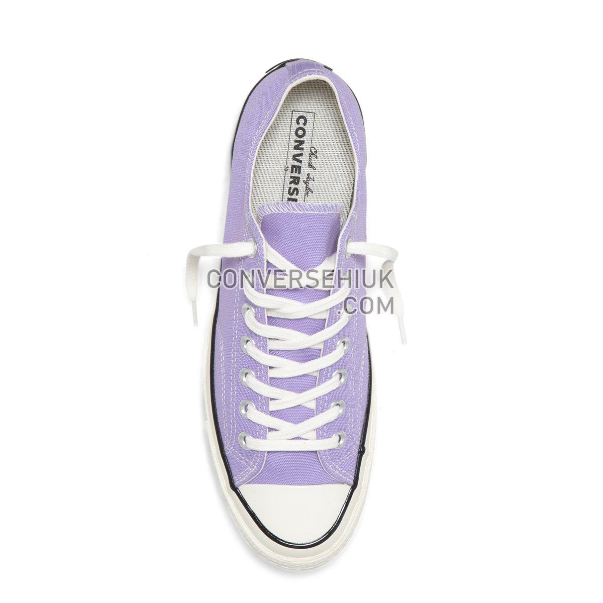 Converse Chuck Taylor All Star 70 Washed Canvas Low Top Washed Lilac Washed Lilac/Egret/Egret 164405 Shoes