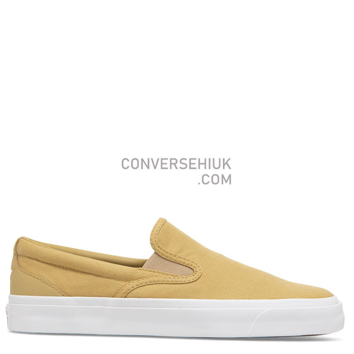 Converse One Star CC Slip Club Gold Club Gold/Club Gold/White 163371 Shoes