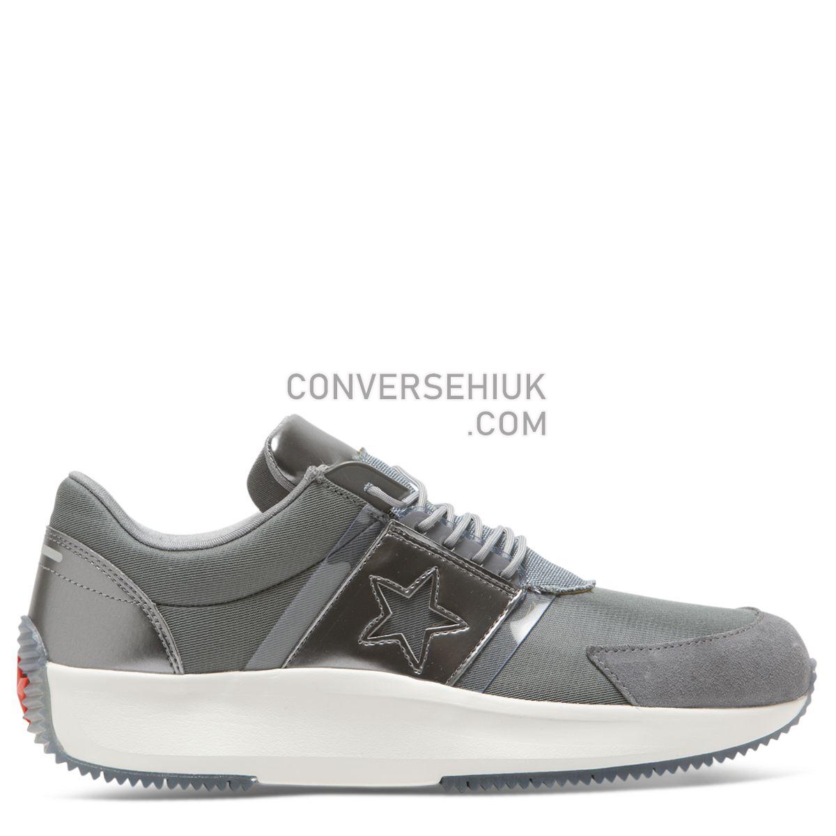 Converse Run Star Spacecraft Low Top Dark Concrete Dark Concrete/Dolphin/Vinatge White 165375 Shoes