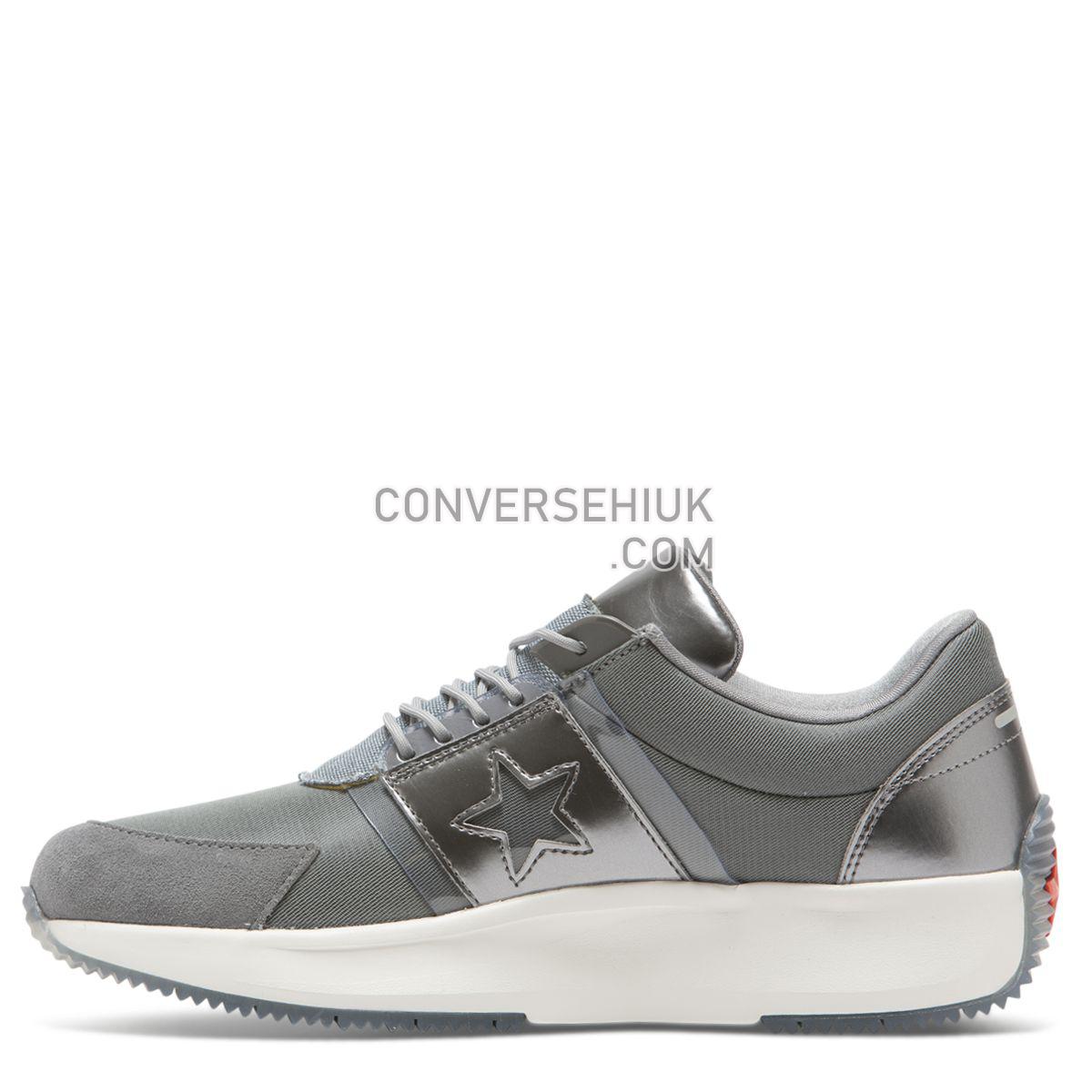 Converse Run Star Spacecraft Low Top Dark Concrete Dark Concrete/Dolphin/Vinatge White 165375 Shoes