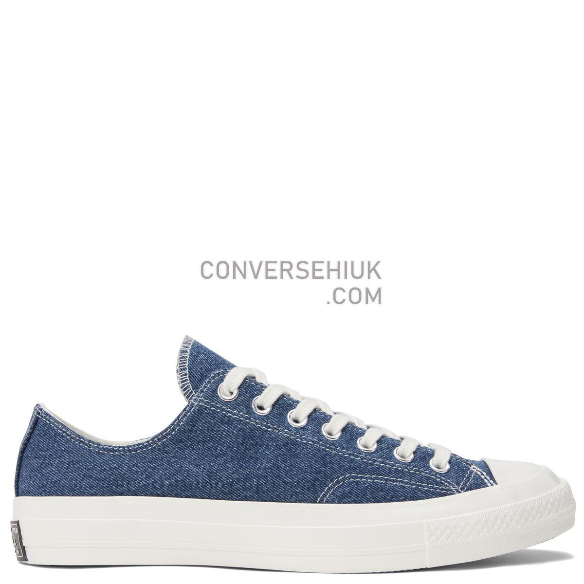 Converse Chuck Taylor All Star 70 Renew Low Top Medium Denim Medium Denim/Egret/Egret 165649 Shoes