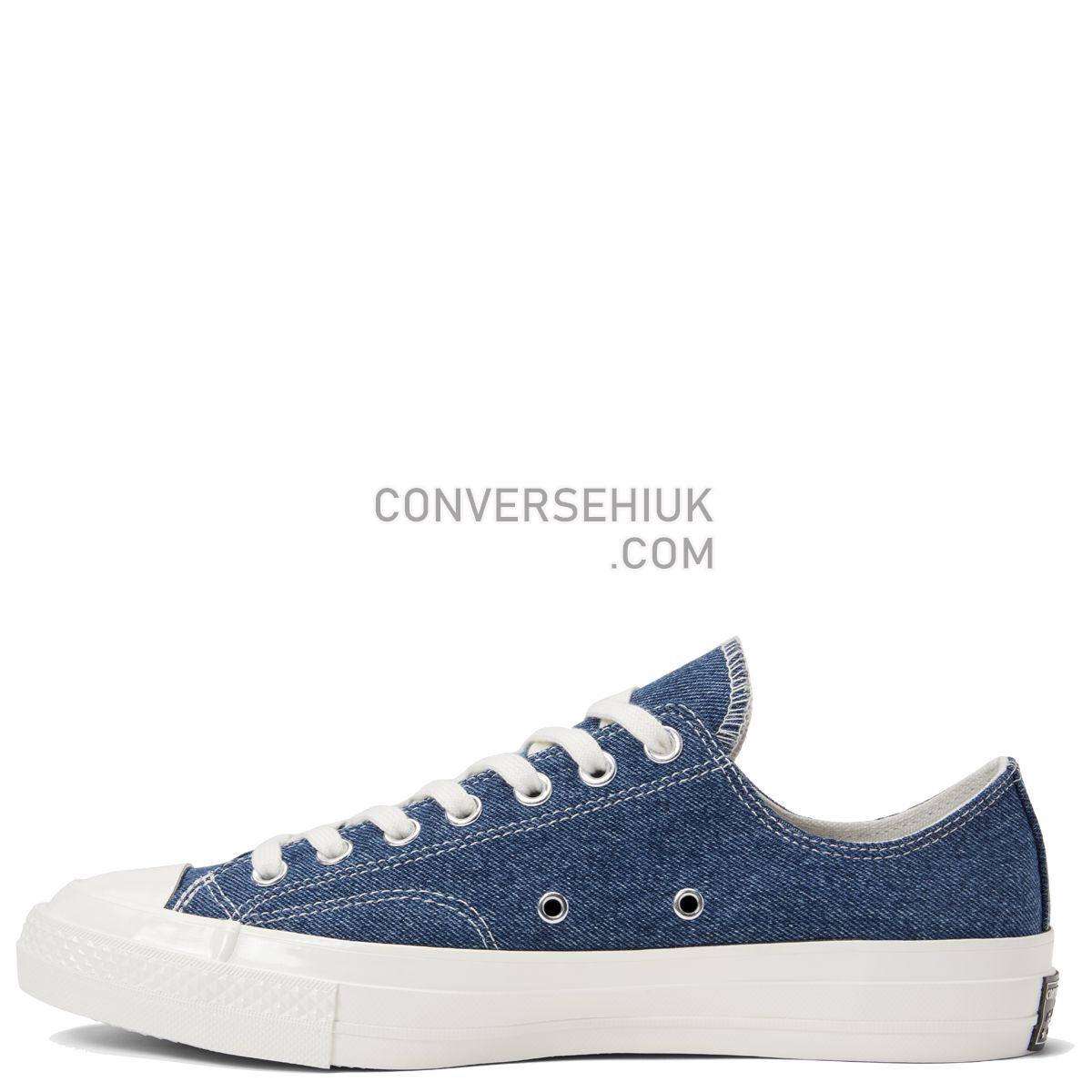 Converse Chuck Taylor All Star 70 Renew Low Top Medium Denim Medium Denim/Egret/Egret 165649 Shoes