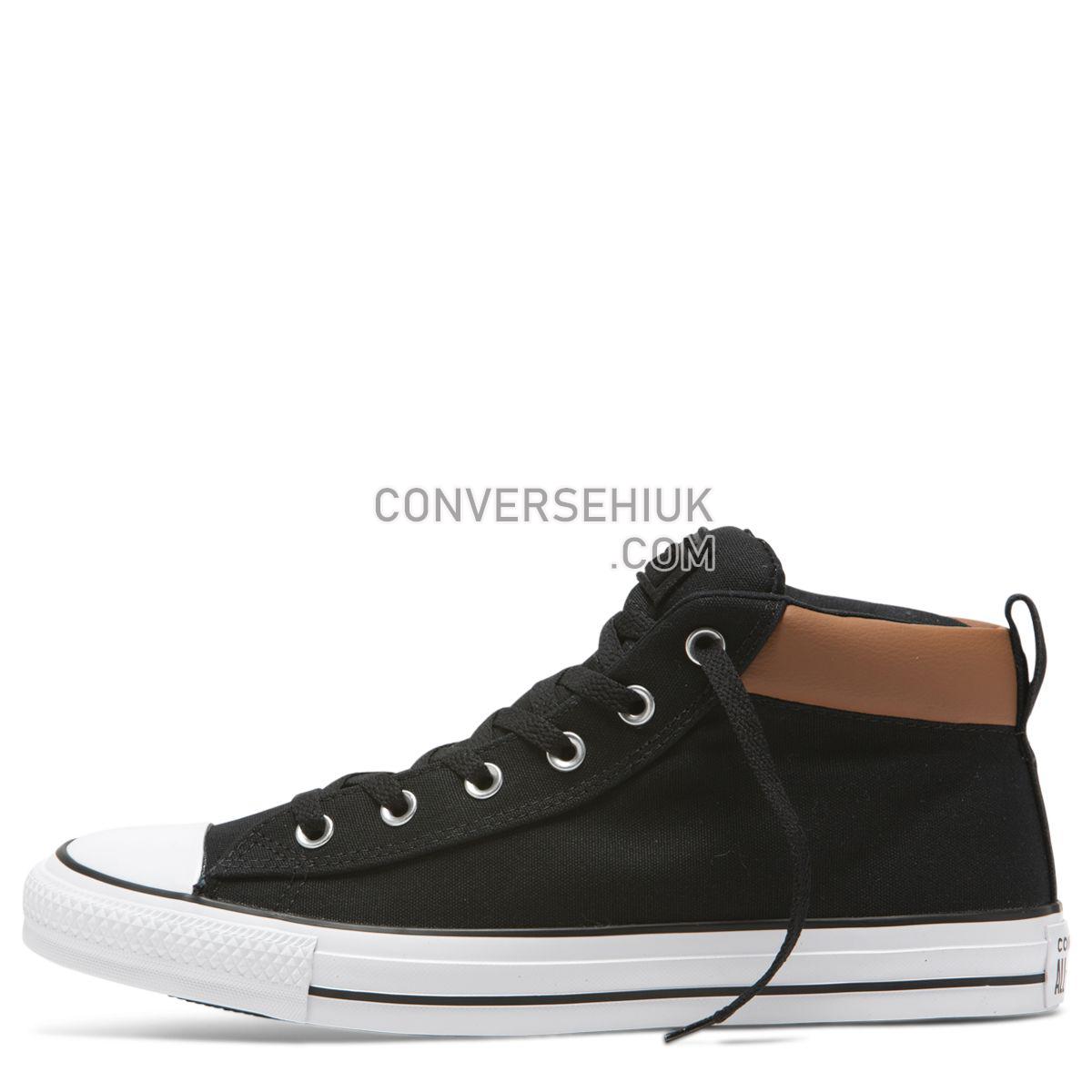 Converse Chuck Taylor All Star Street Space Explorer Mid Black Black/Warm Tan/White 165389 Shoes