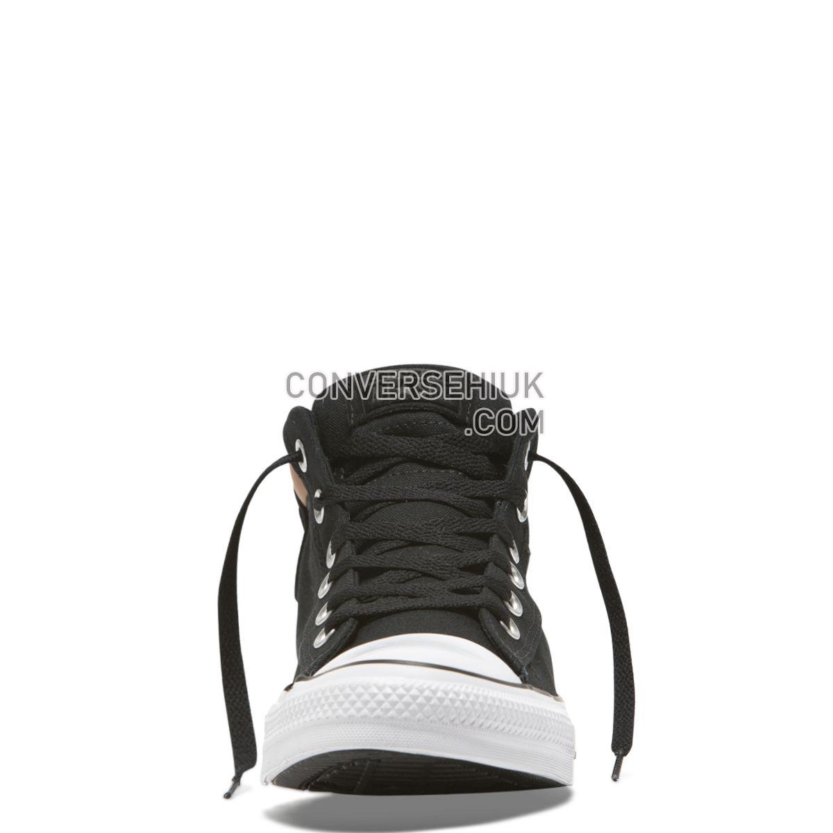 Converse Chuck Taylor All Star Street Space Explorer Mid Black Black/Warm Tan/White 165389 Shoes