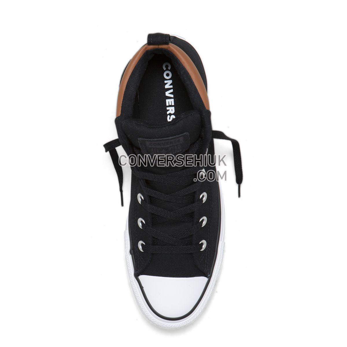 Converse Chuck Taylor All Star Street Space Explorer Mid Black Black/Warm Tan/White 165389 Shoes