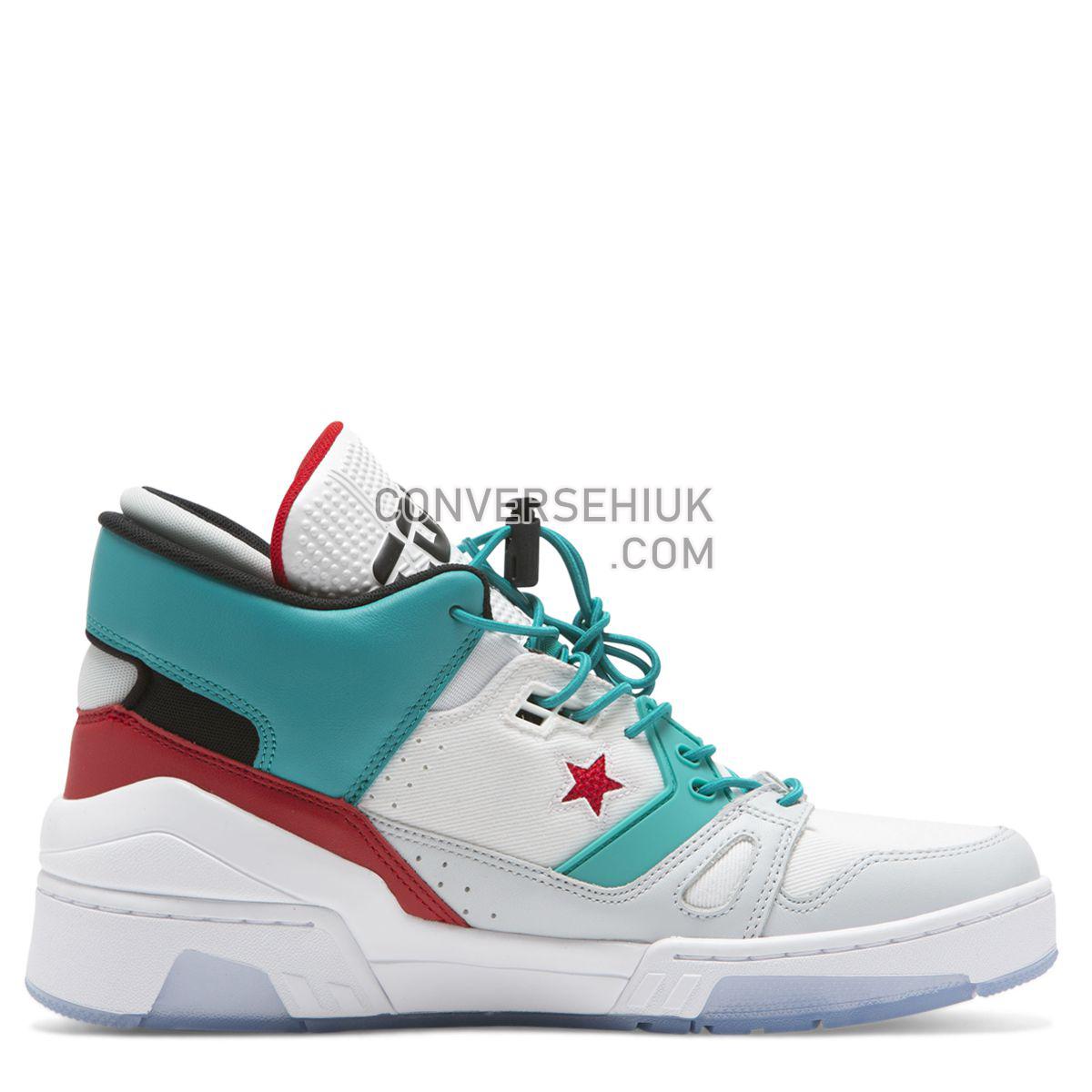 Converse ERX 260 Space Racer Mid White White/Turbo Green/Enamel Red 165077 Shoes