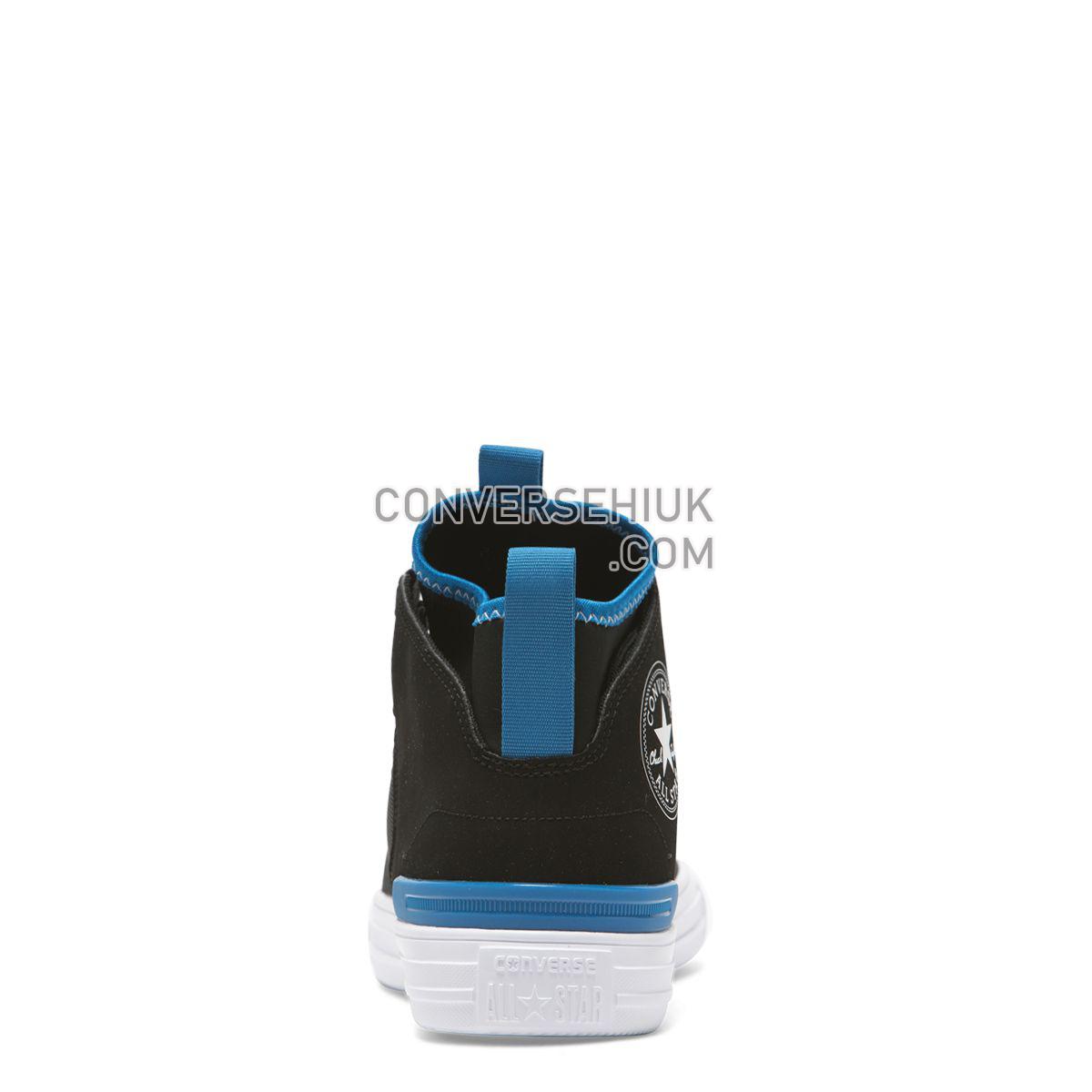 Converse Chuck Taylor All Star Ultra Cons Force Mid Black Black/Imperial Blue/White 165340 Shoes