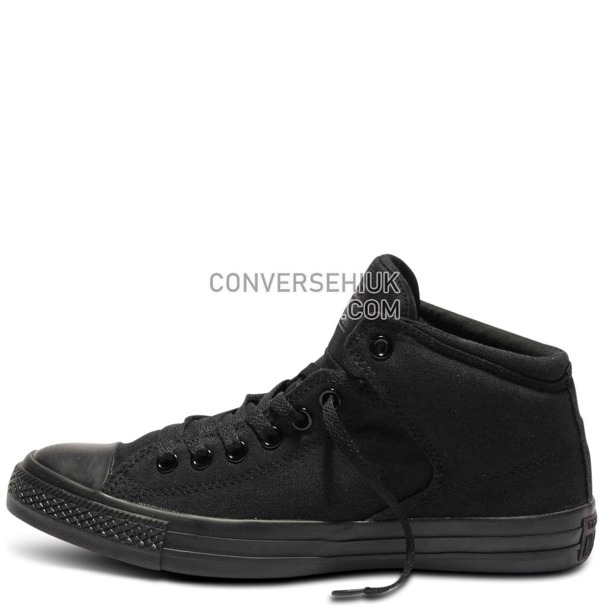 Converse Chuck Taylor All Star High Street Mid Black Mono Black/Black/Black 149432 Shoes