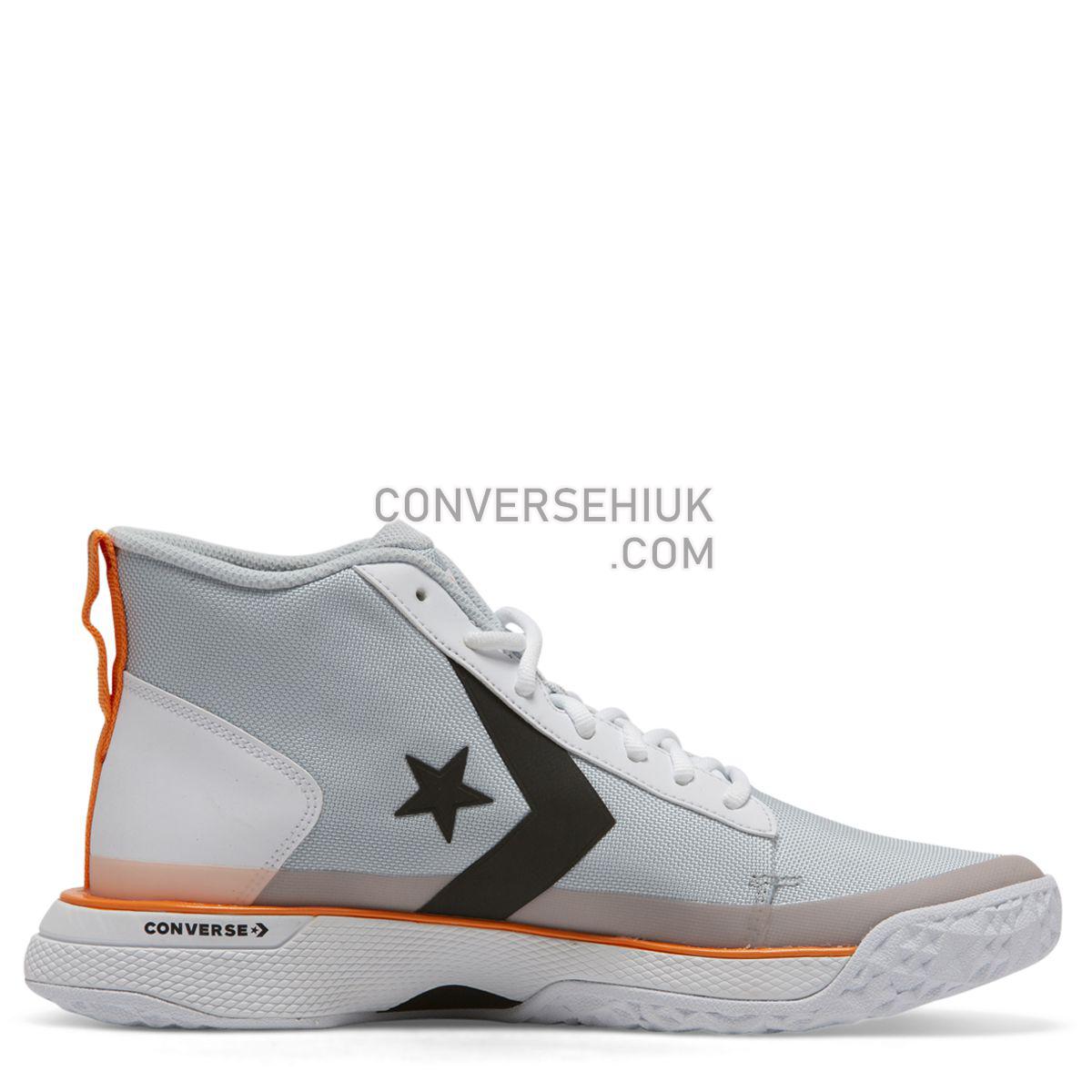 Converse X Tinker Hatfield Star Series BB Mid Pure Platinum Pure Platinum/Bold Mandarin 165591 Shoes