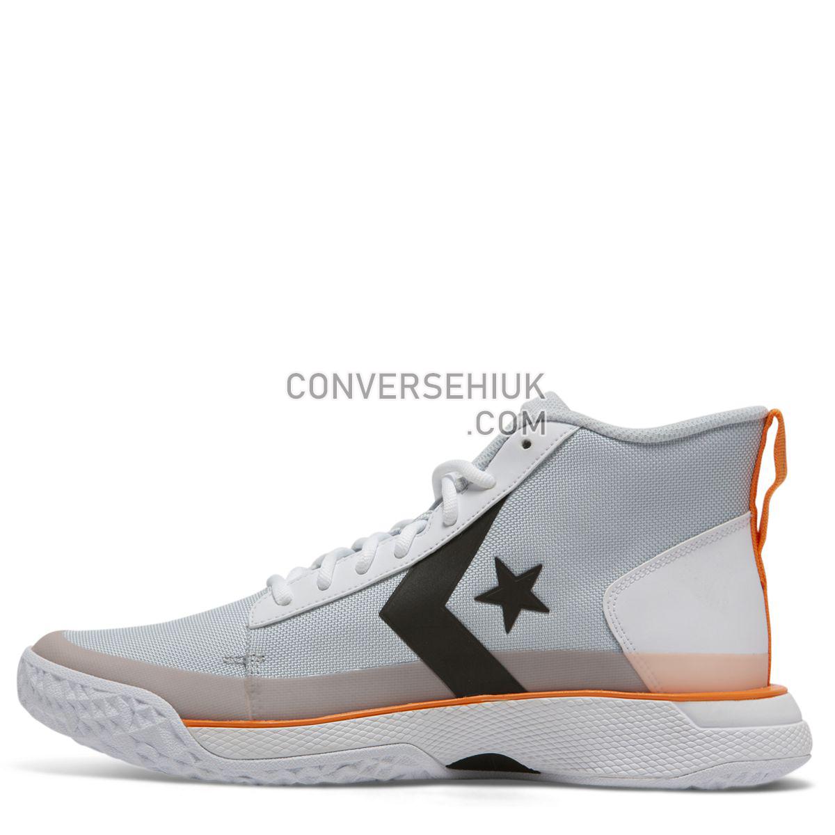 Converse X Tinker Hatfield Star Series BB Mid Pure Platinum Pure Platinum/Bold Mandarin 165591 Shoes