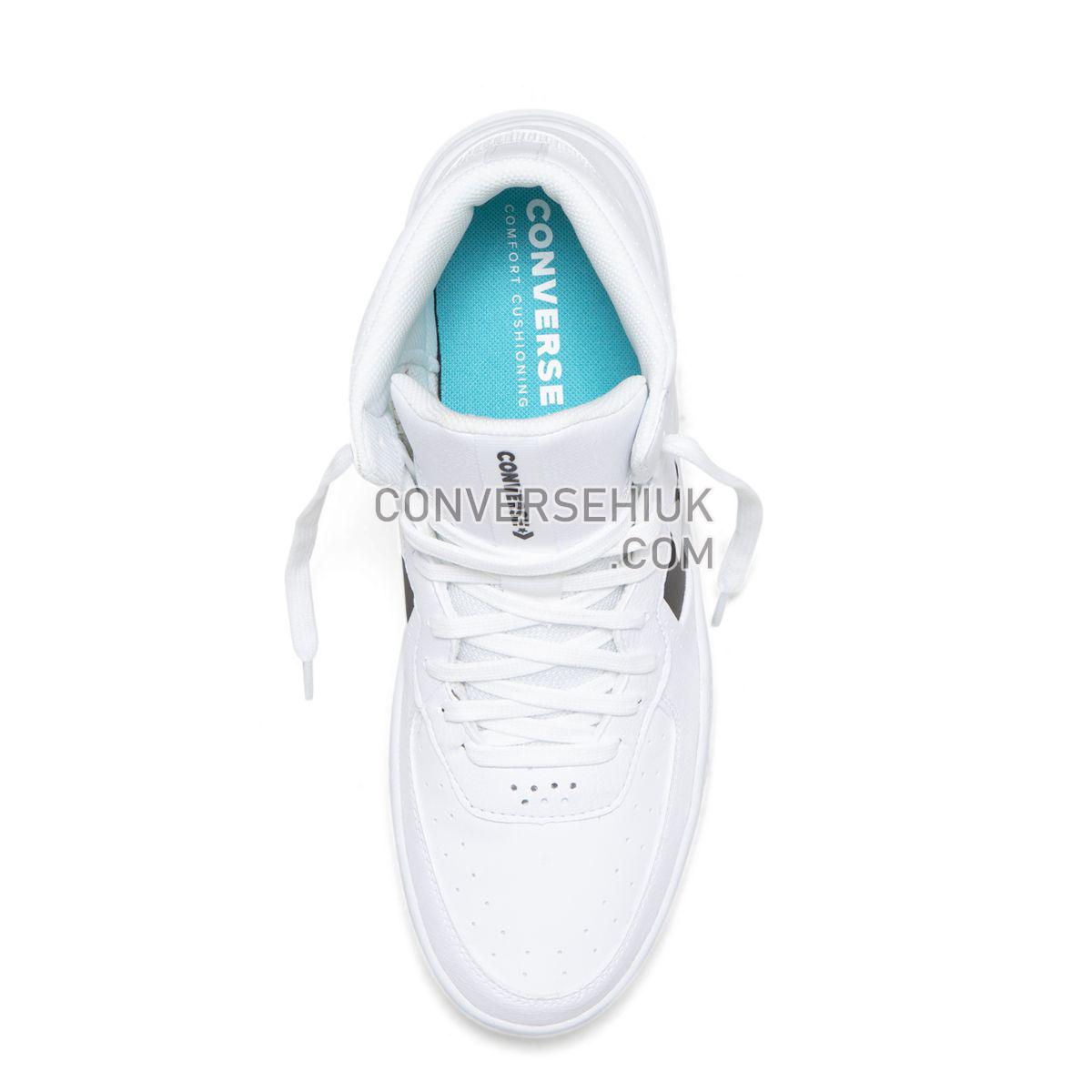 Converse Rival Shoot For The Moon Mid White White/Black/White 164890 Shoes