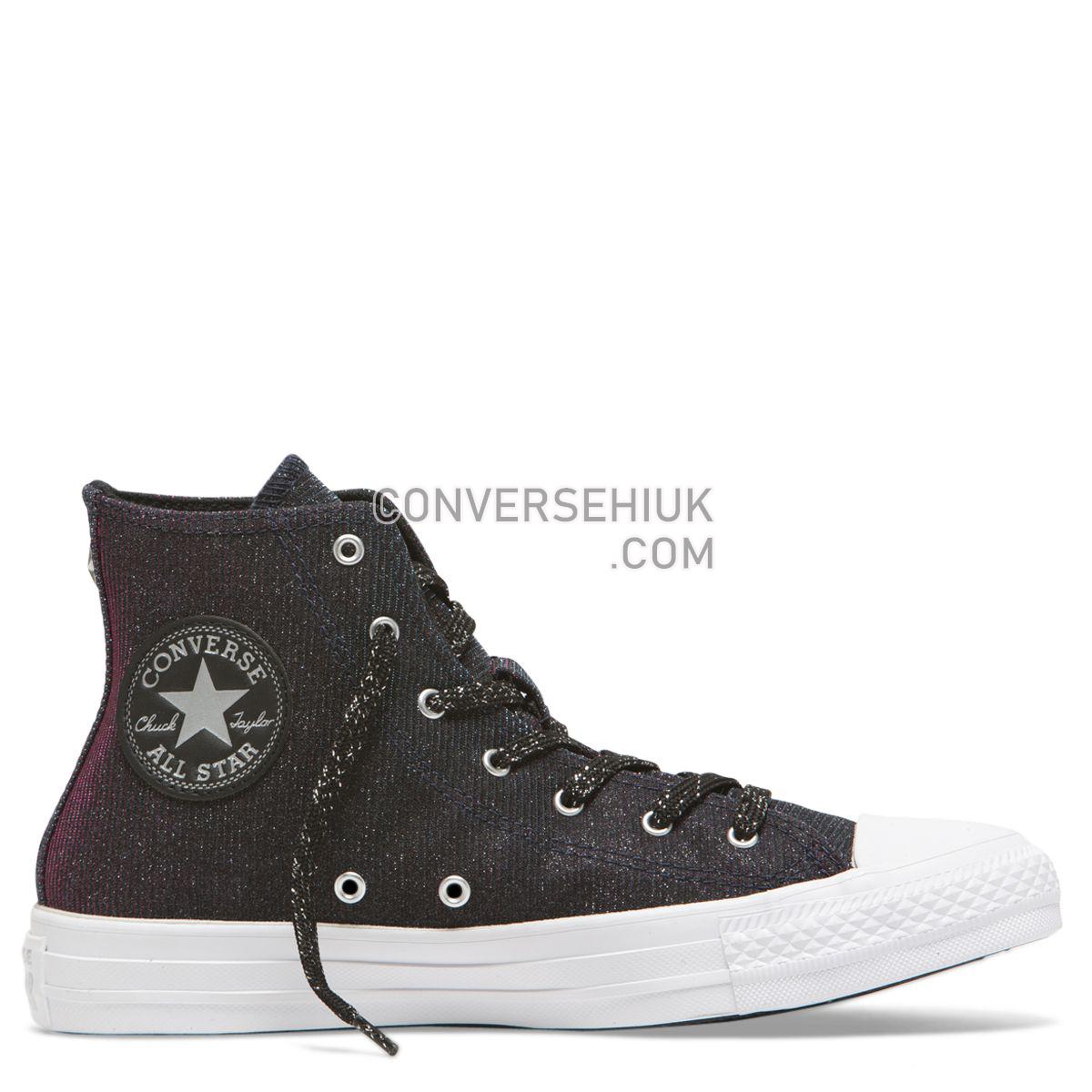 Converse Chuck Taylor All Star Starware High Top Laser Black Laser Black/Pink/Pure Silver 564911 Shoes