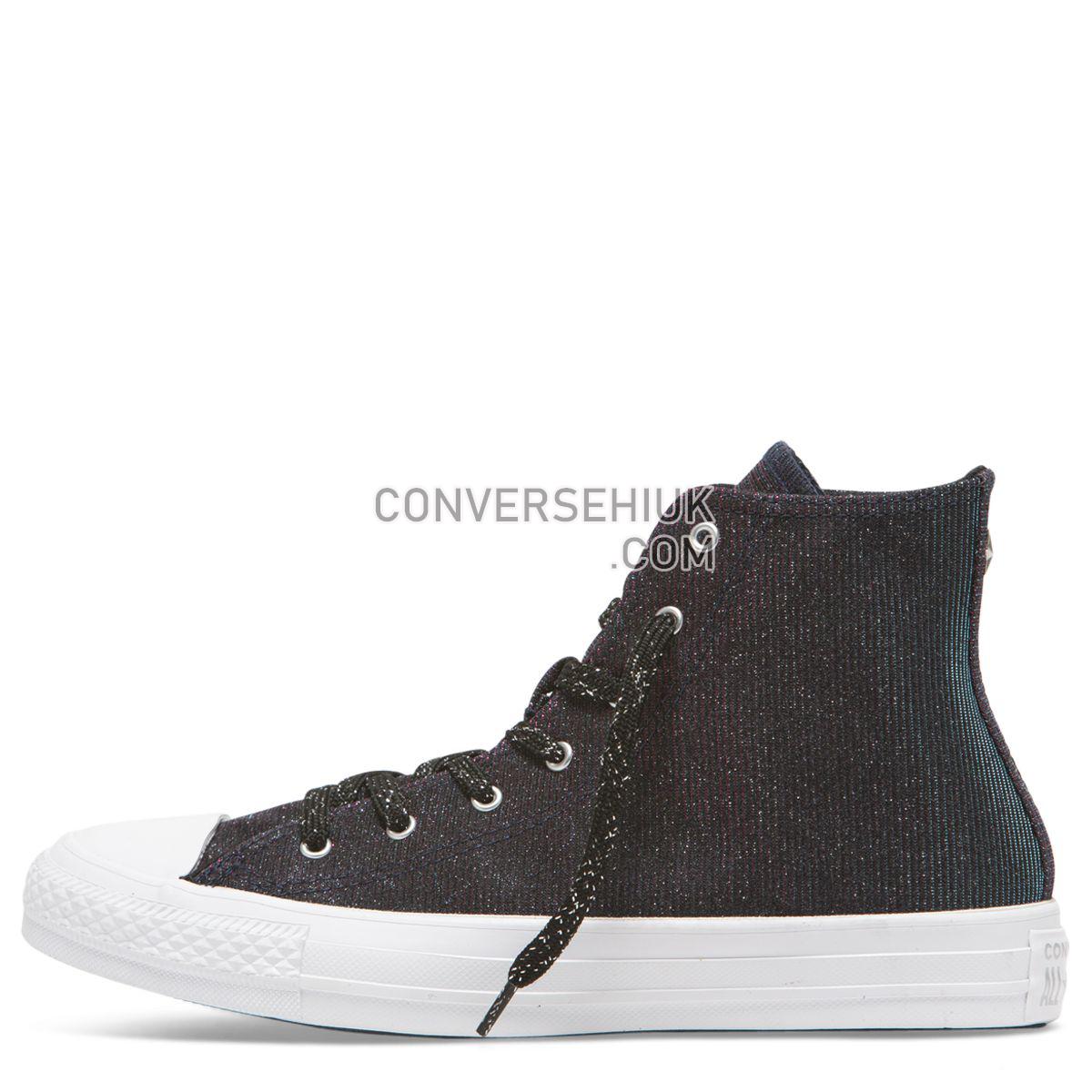 Converse Chuck Taylor All Star Starware High Top Laser Black Laser Black/Pink/Pure Silver 564911 Shoes