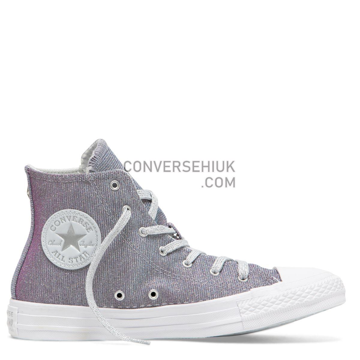 Converse Chuck Taylor All Star Starware High Top Pure Platinum Pure Platinum/Blue/Pink 564910 Shoes