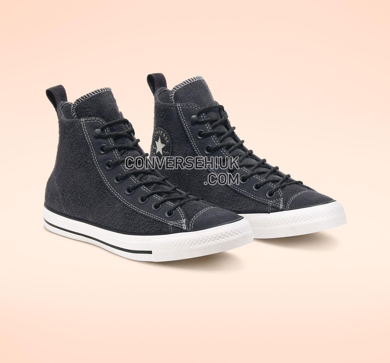 Converse Chuck Taylor All Star Suede High Top Almost Black/Almost Black 165845C Shoes