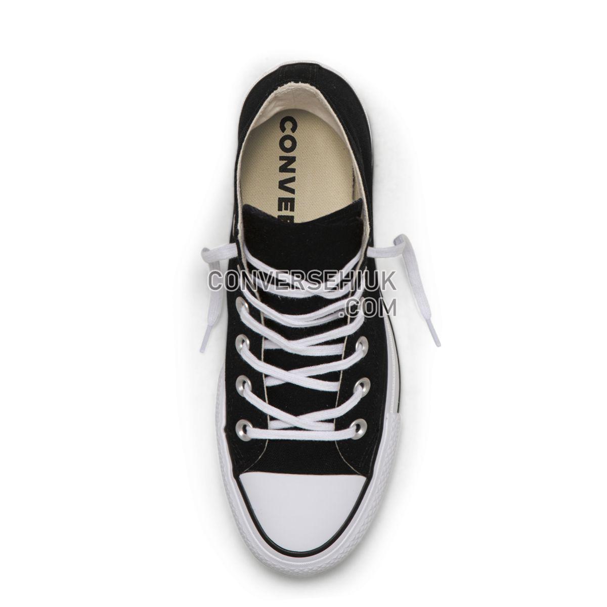 Converse Chuck Taylor All Star Lift Canvas High Top Black Black/White/White 560845 Shoes