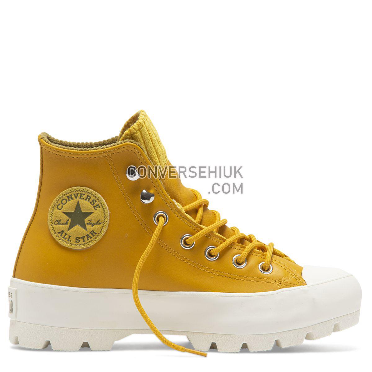 Converse Chuck Taylor All Star Lugged Winter Retrograde High Top Gold Dart Gold Dart/Olive Flak/Egret 565005 Shoes