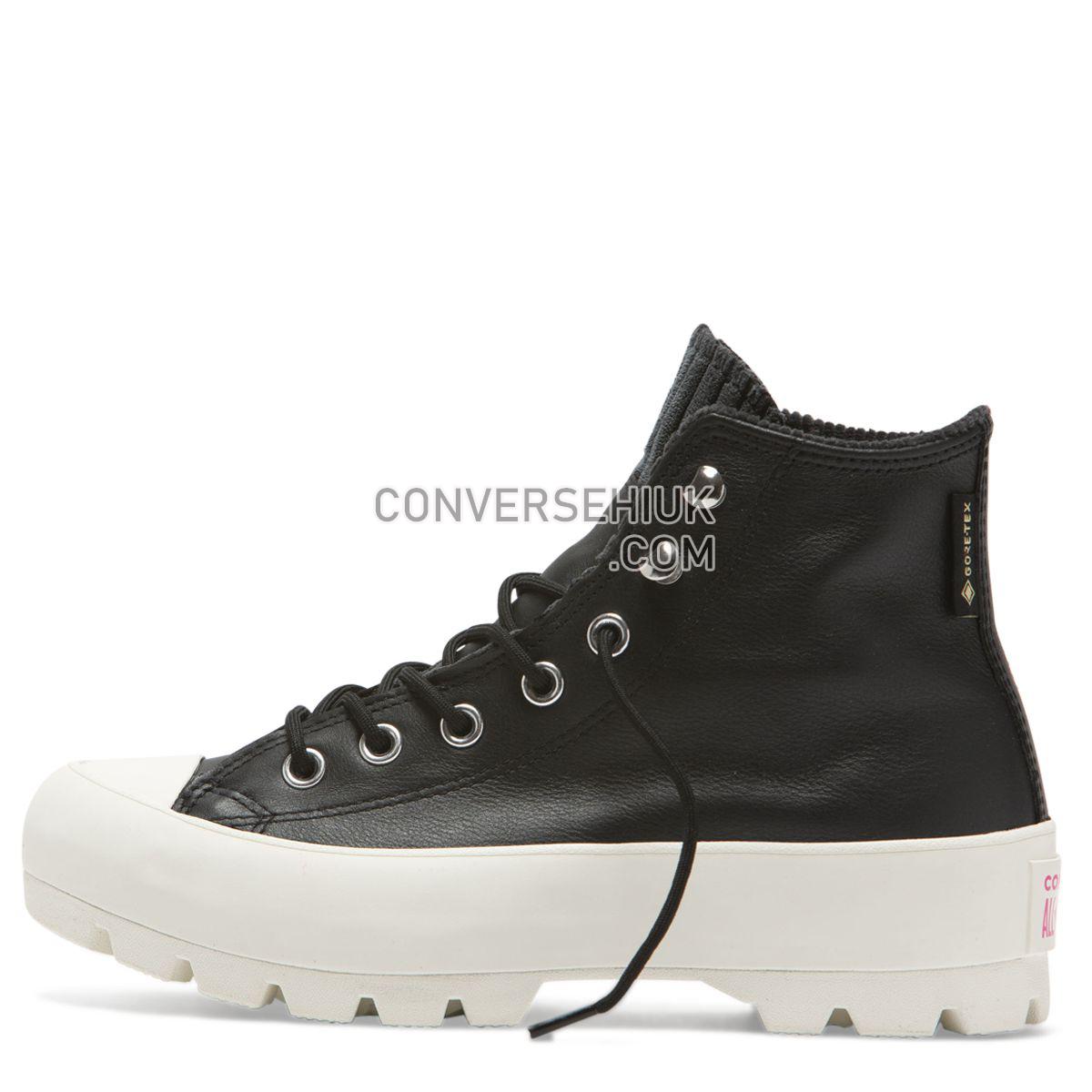 Converse Chuck Taylor All Star Lugged Winter Retrograde High Top Black Black/Mod Pink/Egret 565006 Shoes