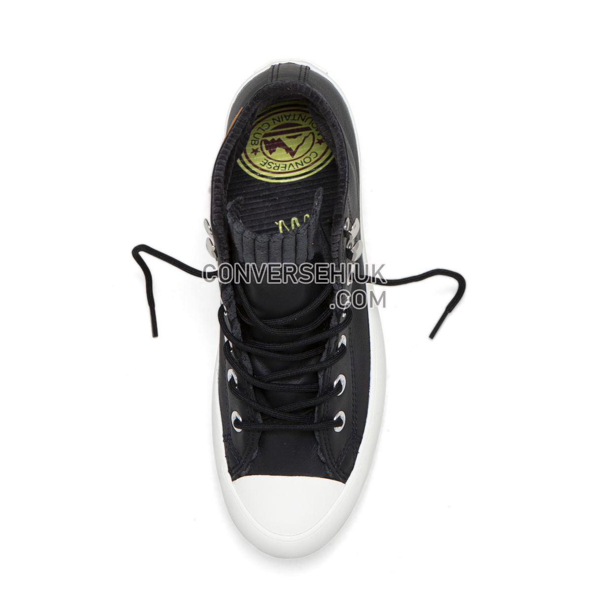 Converse Chuck Taylor All Star Lugged Winter Retrograde High Top Black Black/Mod Pink/Egret 565006 Shoes