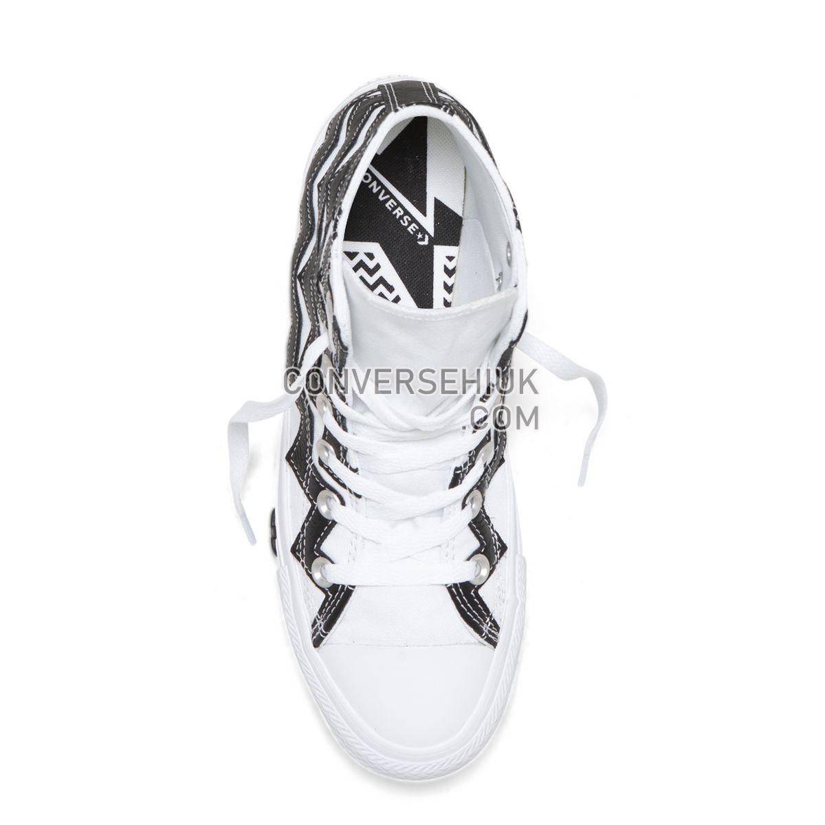 Converse Chuck Taylor All Star Mission-V High Top White White/Black/White 565376 Shoes