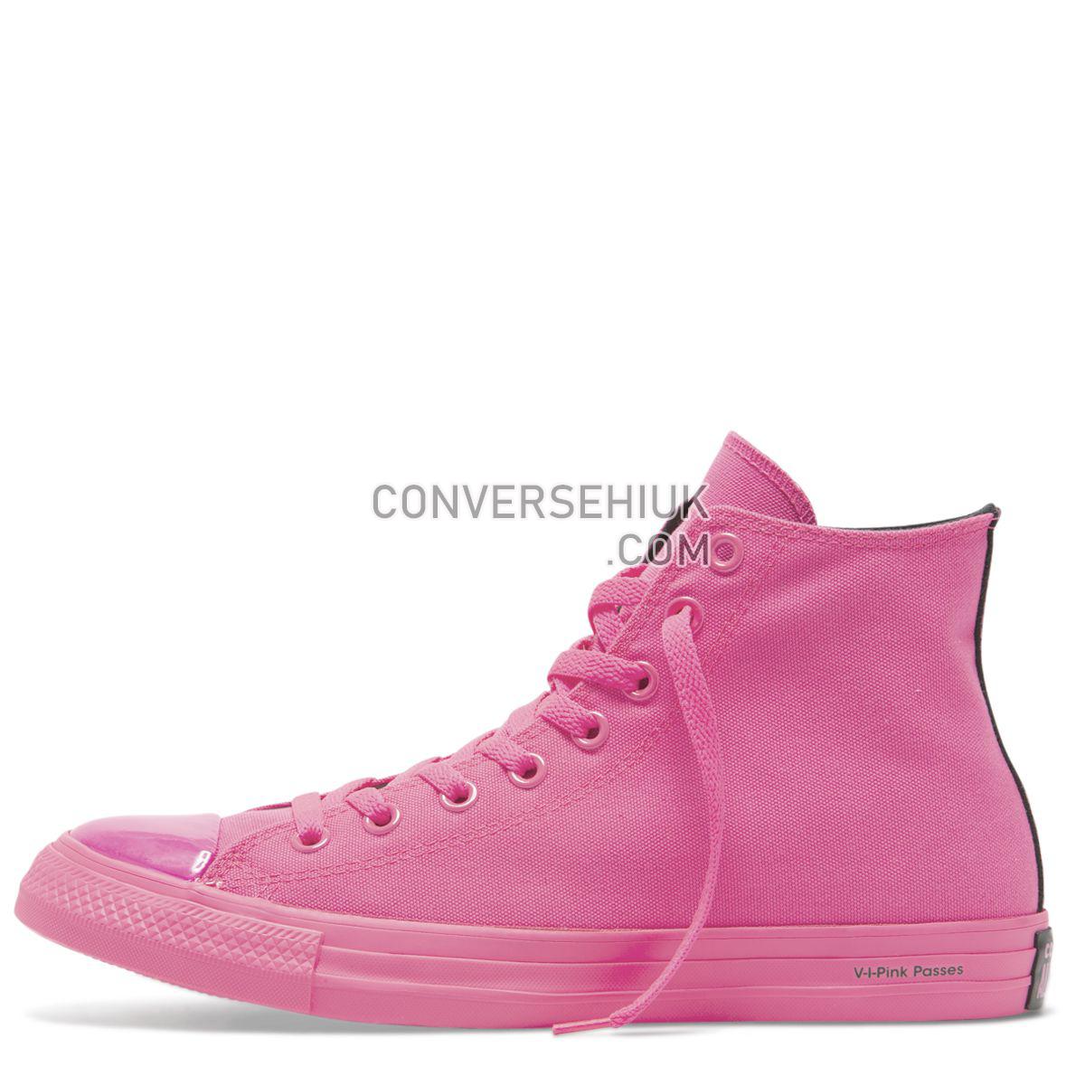 Converse X OPI Chuck Taylor All Star High Top Hyper Pink Hyper Pink/Black/Hyper Pink 165658 Shoes