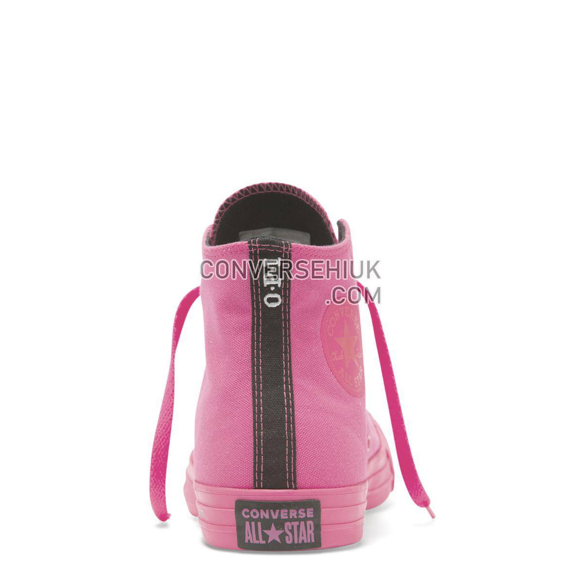 Converse X OPI Chuck Taylor All Star High Top Hyper Pink Hyper Pink/Black/Hyper Pink 165658 Shoes