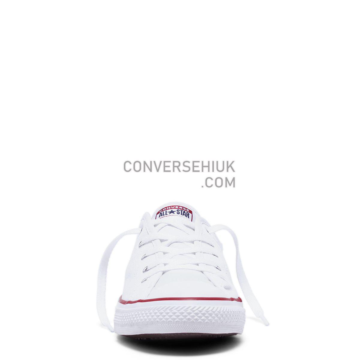 Converse Chuck Taylor All Star Dainty Canvas Low Top White White/White/Black 564981 Shoes