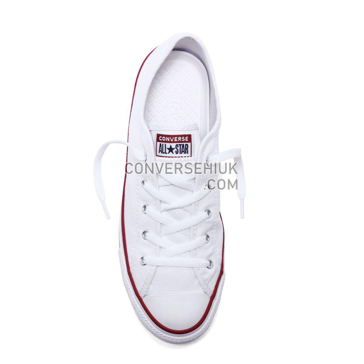 Converse Chuck Taylor All Star Dainty Canvas Low Top White White/White/Black 564981 Shoes