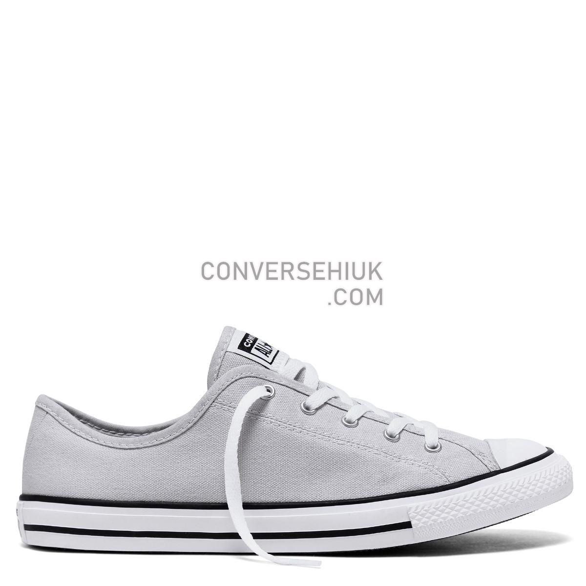 Converse Chuck Taylor All Star Dainty Canvas Low Top Mouse Mouse/White/Black 564983 Shoes