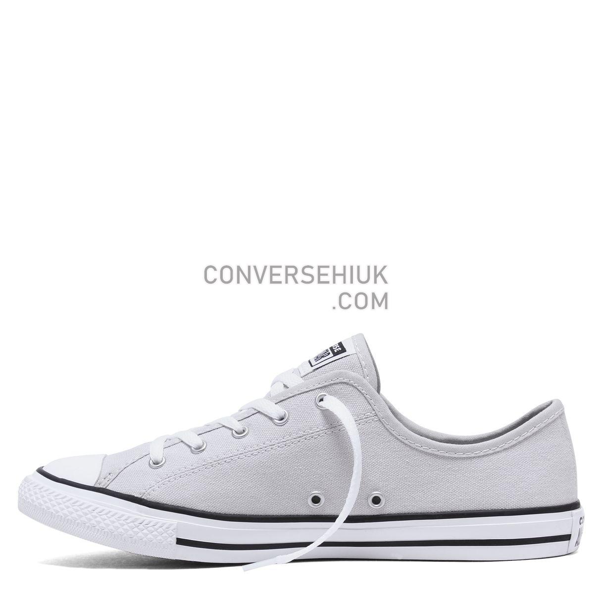 Converse Chuck Taylor All Star Dainty Canvas Low Top Mouse Mouse/White/Black 564983 Shoes